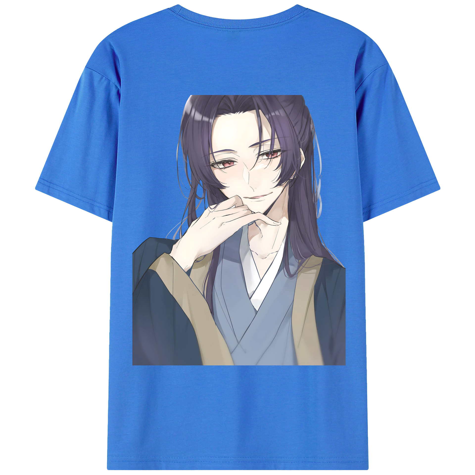 （画像用） 薬屋のひとりごと The Apothecary Diaries 綿100％ メンズ半袖Tシャツ（バックプリント） 通気性
