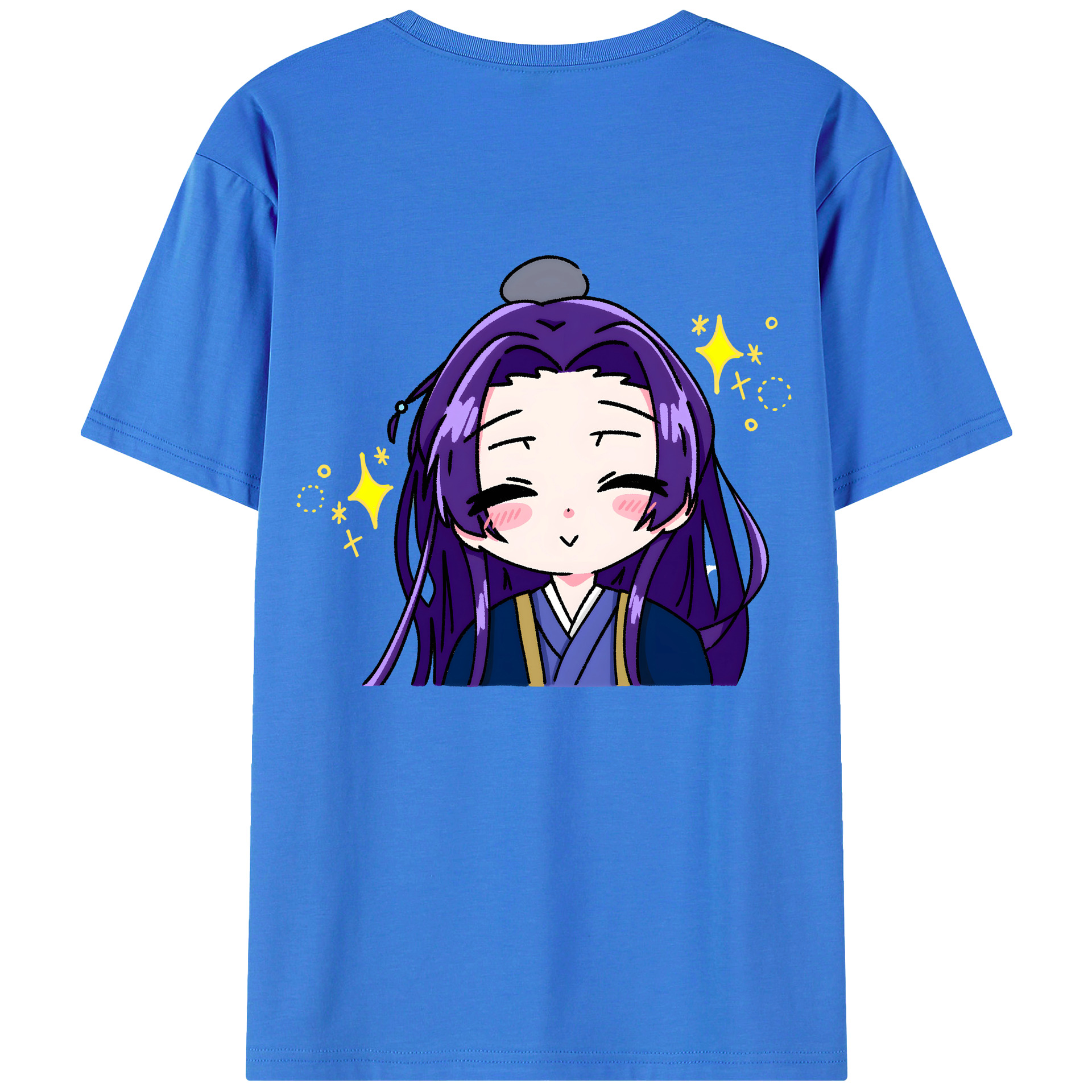 （画像用） 薬屋のひとりごと The Apothecary Diaries 綿100％ メンズ半袖Tシャツ（バックプリント） 通気性