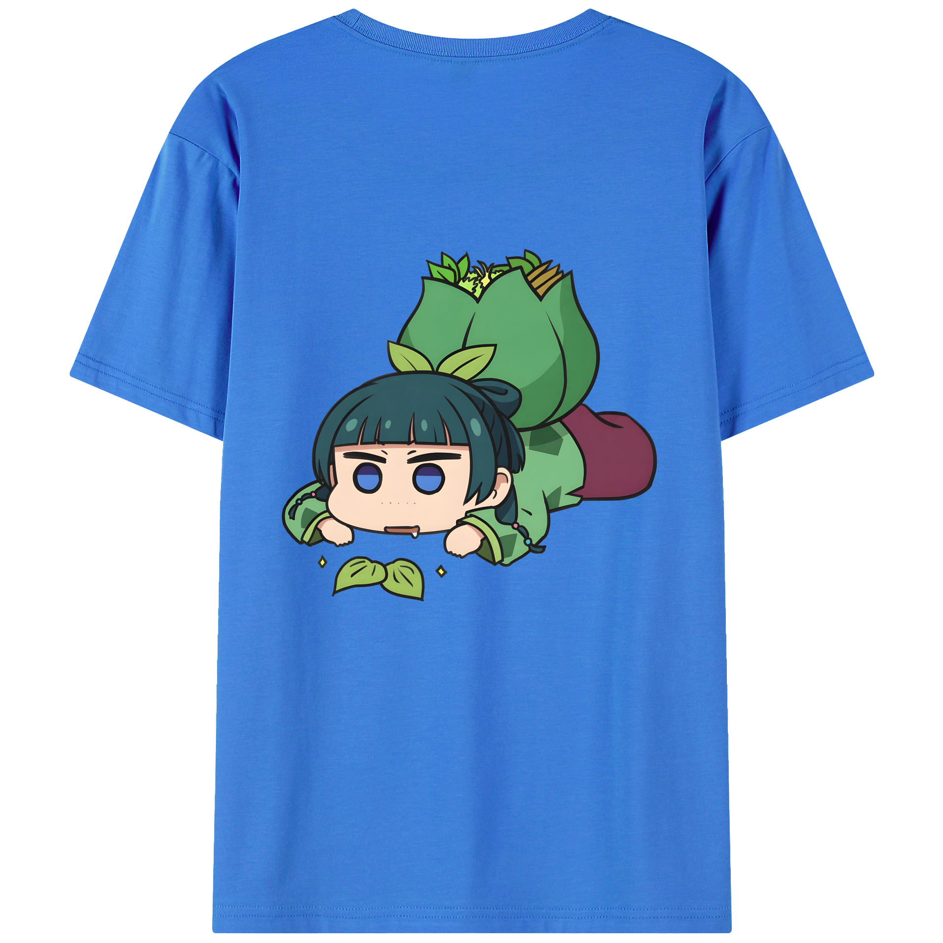 （画像用） 薬屋のひとりごと The Apothecary Diaries 綿100％ メンズ半袖Tシャツ（バックプリント） 通気性