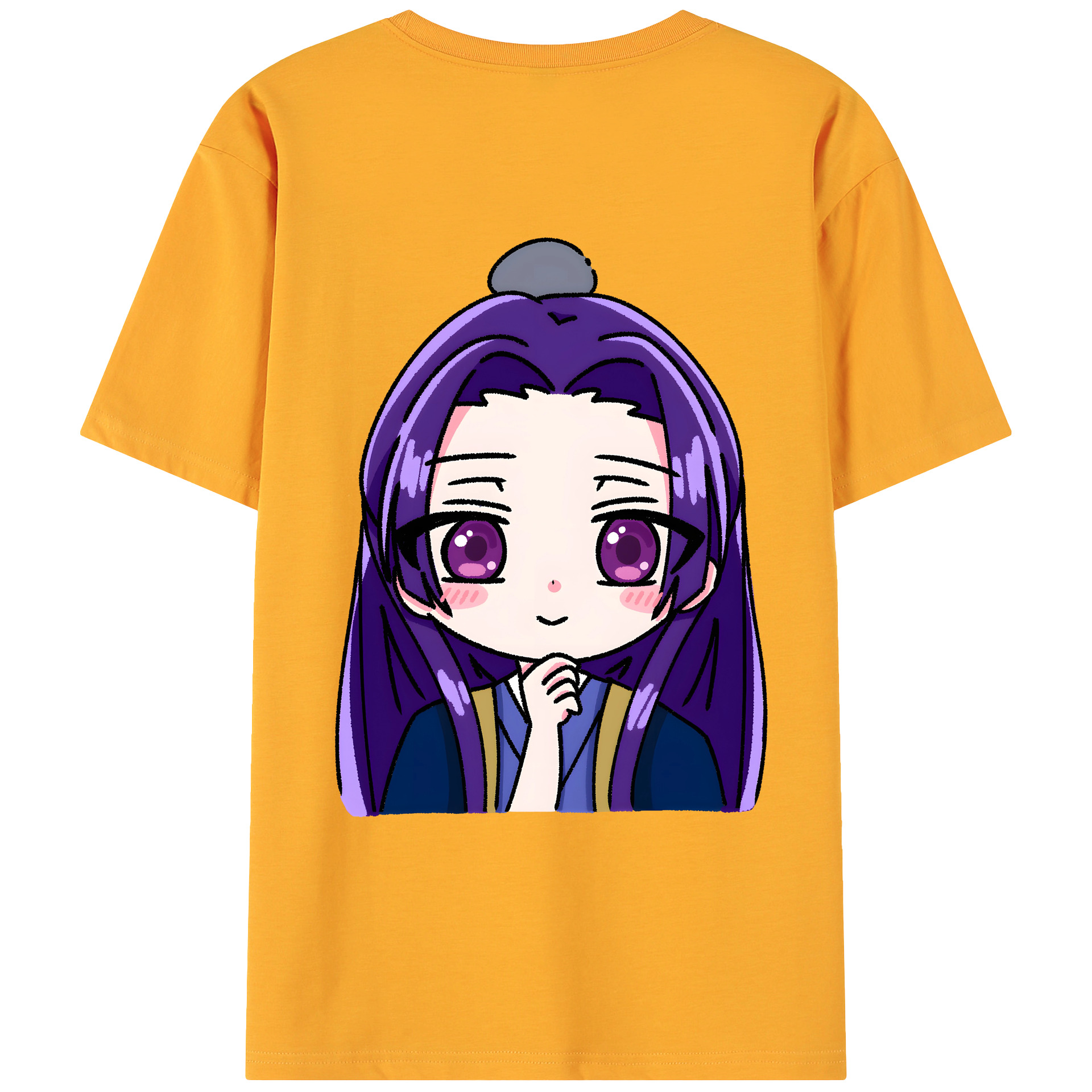 （画像用） 薬屋のひとりごと The Apothecary Diaries 綿100％ メンズ半袖Tシャツ（バックプリント） 通気性