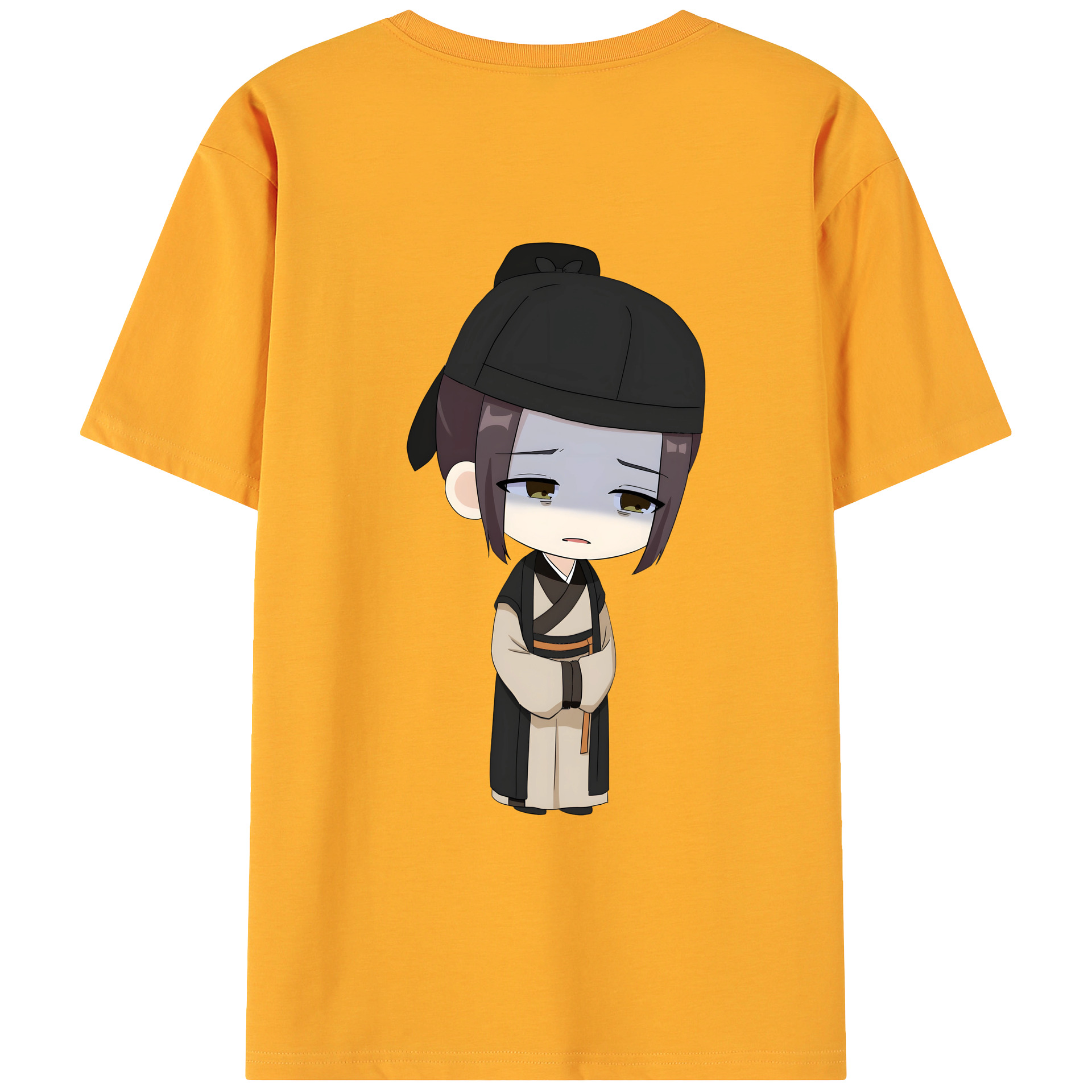 （画像用） 薬屋のひとりごと The Apothecary Diaries 綿100％ メンズ半袖Tシャツ（バックプリント） 通気性