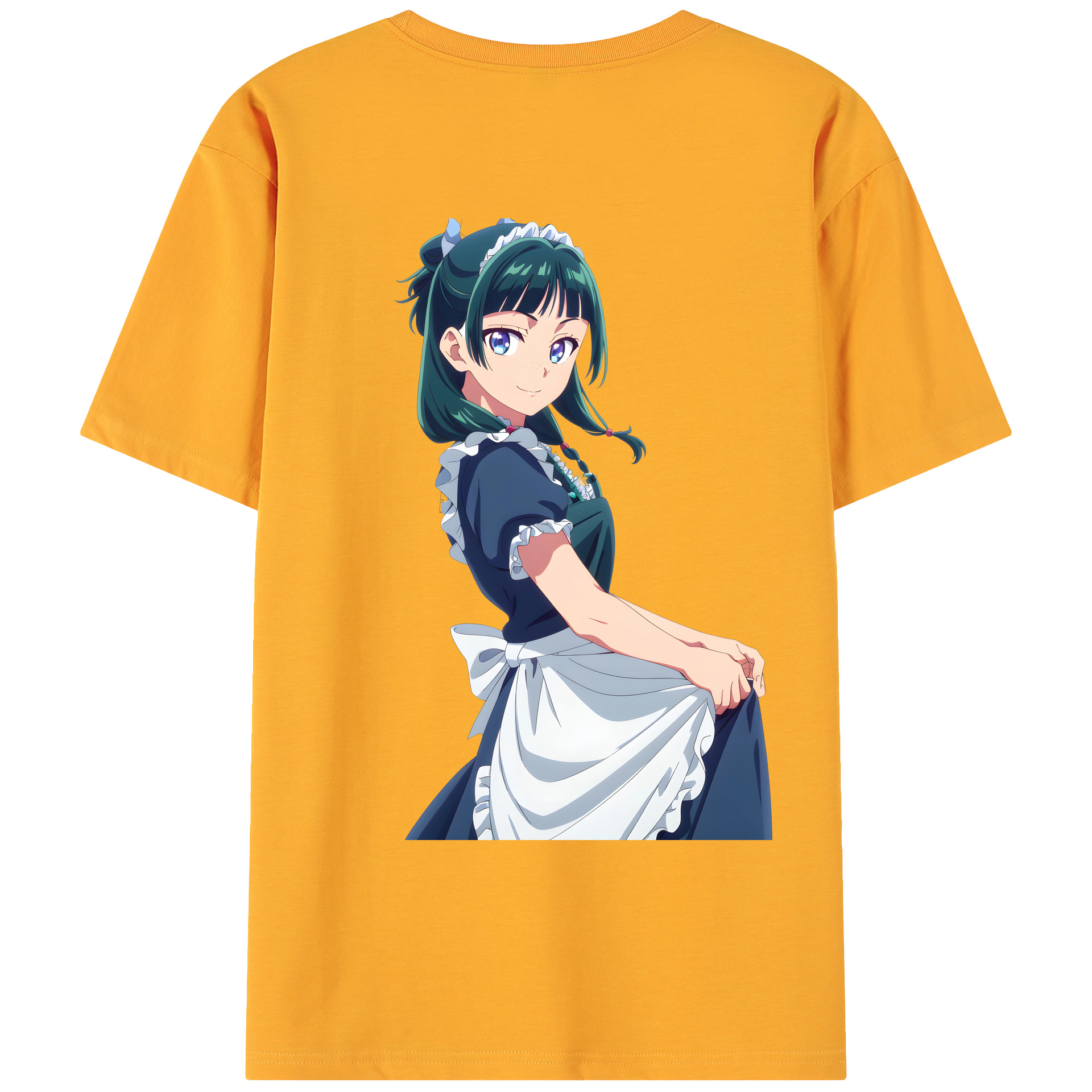 （画像用） 薬屋のひとりごと The Apothecary Diaries 綿100％ メンズ半袖Tシャツ（バックプリント） 通気性