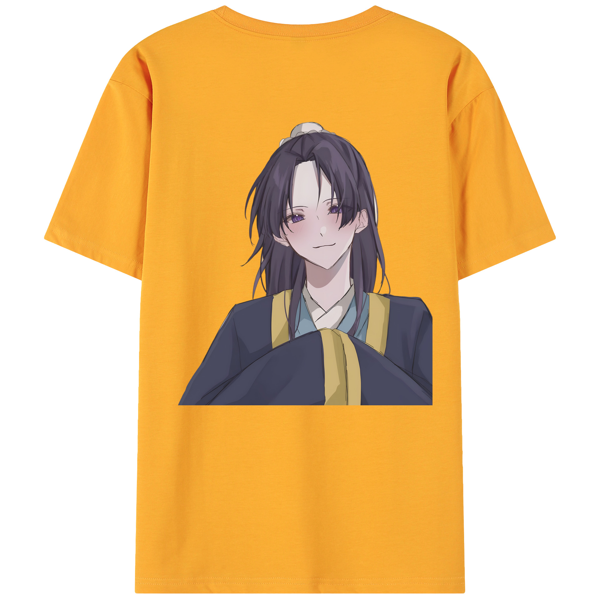 （画像用） 薬屋のひとりごと The Apothecary Diaries 綿100％ メンズ半袖Tシャツ（バックプリント） 通気性