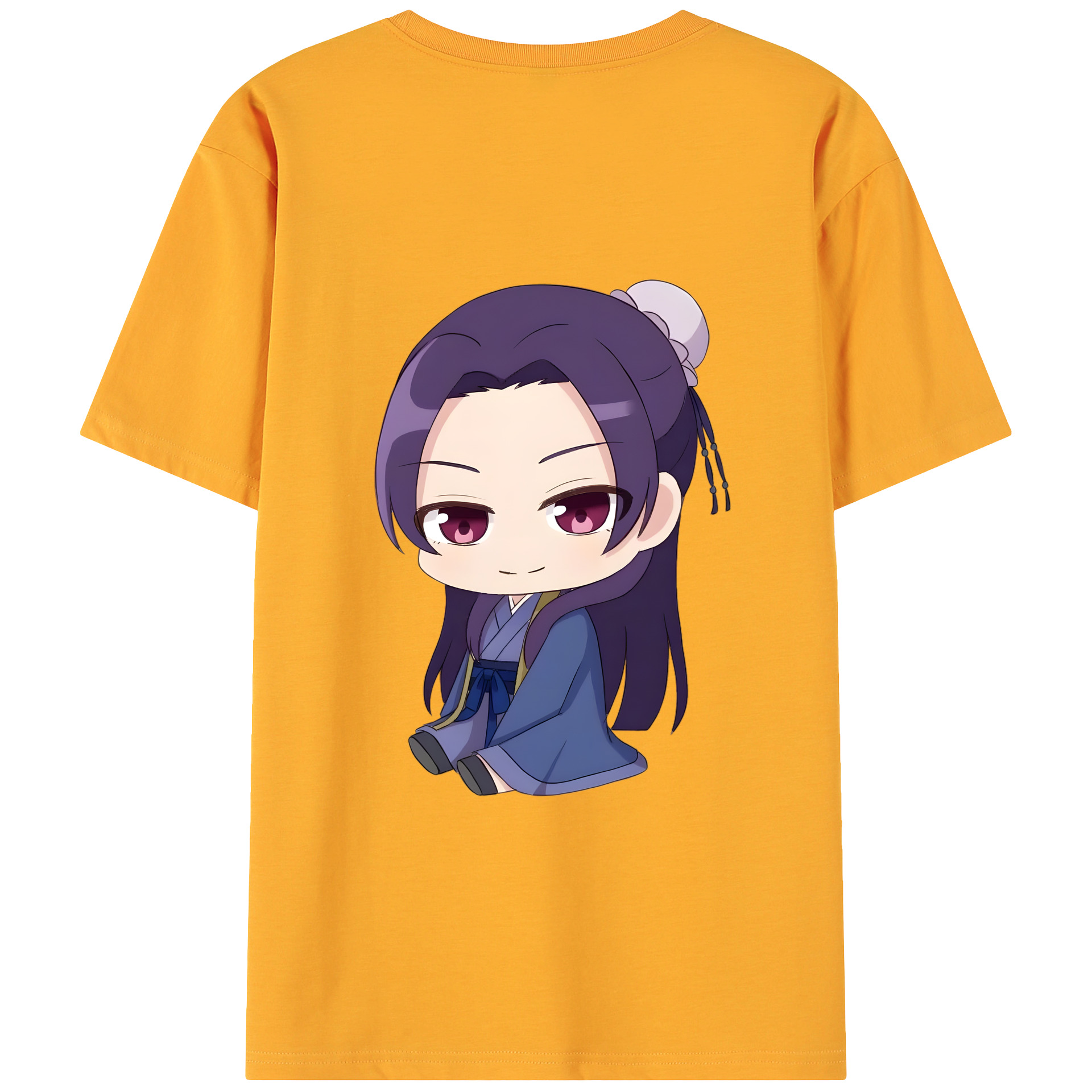 （画像用） 薬屋のひとりごと The Apothecary Diaries 綿100％ メンズ半袖Tシャツ（バックプリント） 通気性