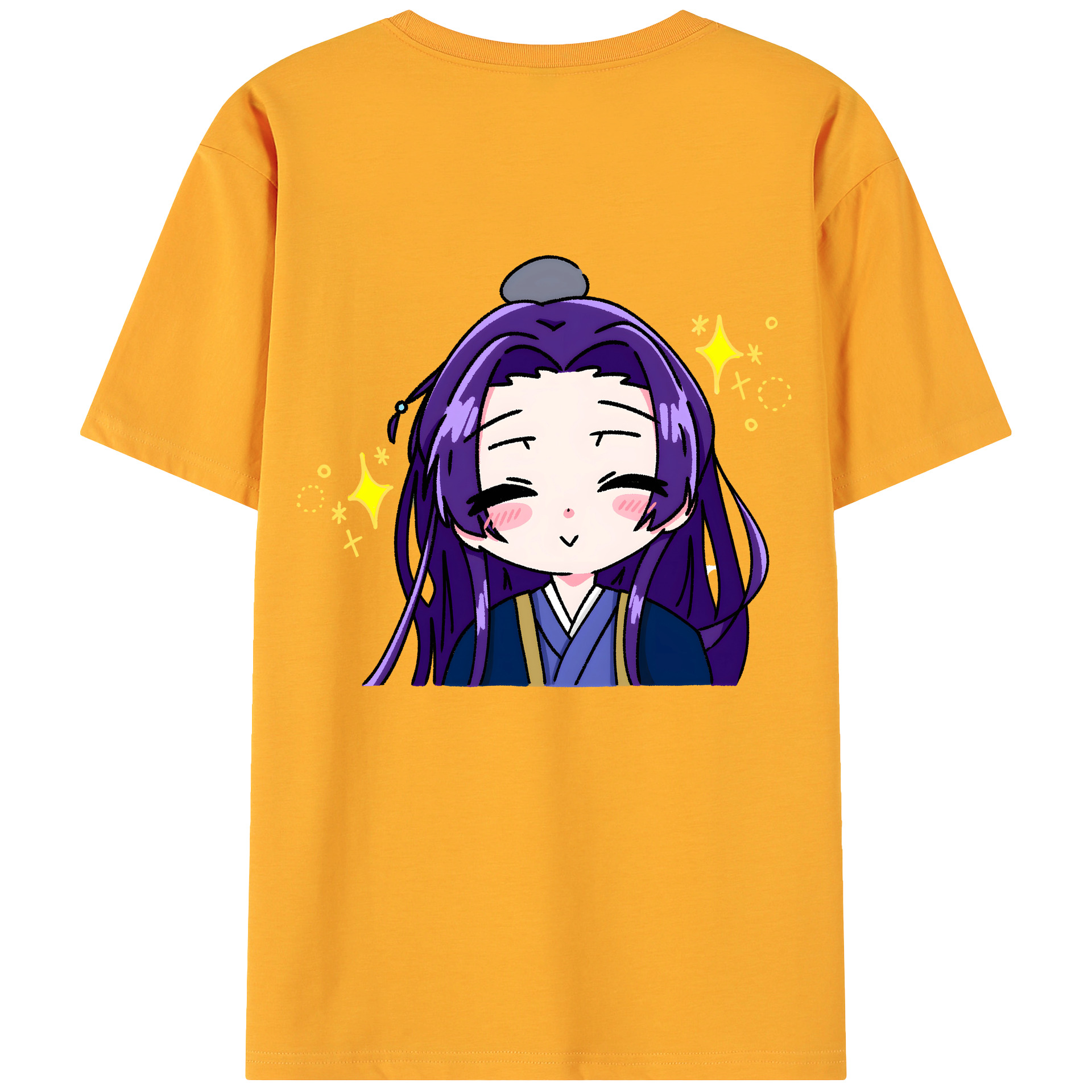 （画像用） 薬屋のひとりごと The Apothecary Diaries 綿100％ メンズ半袖Tシャツ（バックプリント） 通気性
