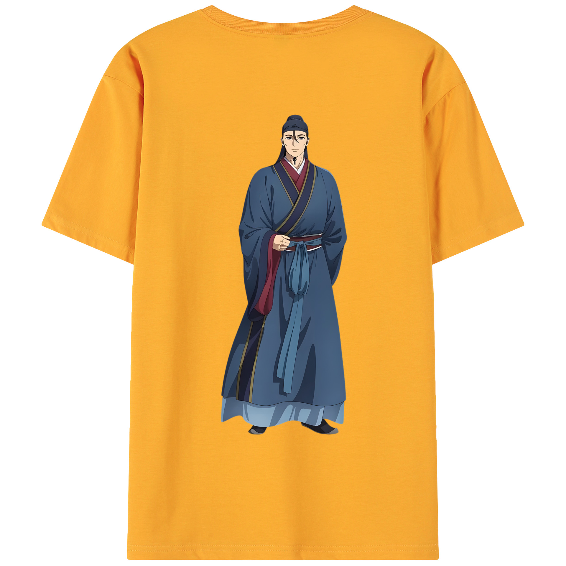 （画像用） 薬屋のひとりごと The Apothecary Diaries 綿100％ メンズ半袖Tシャツ（バックプリント） 通気性