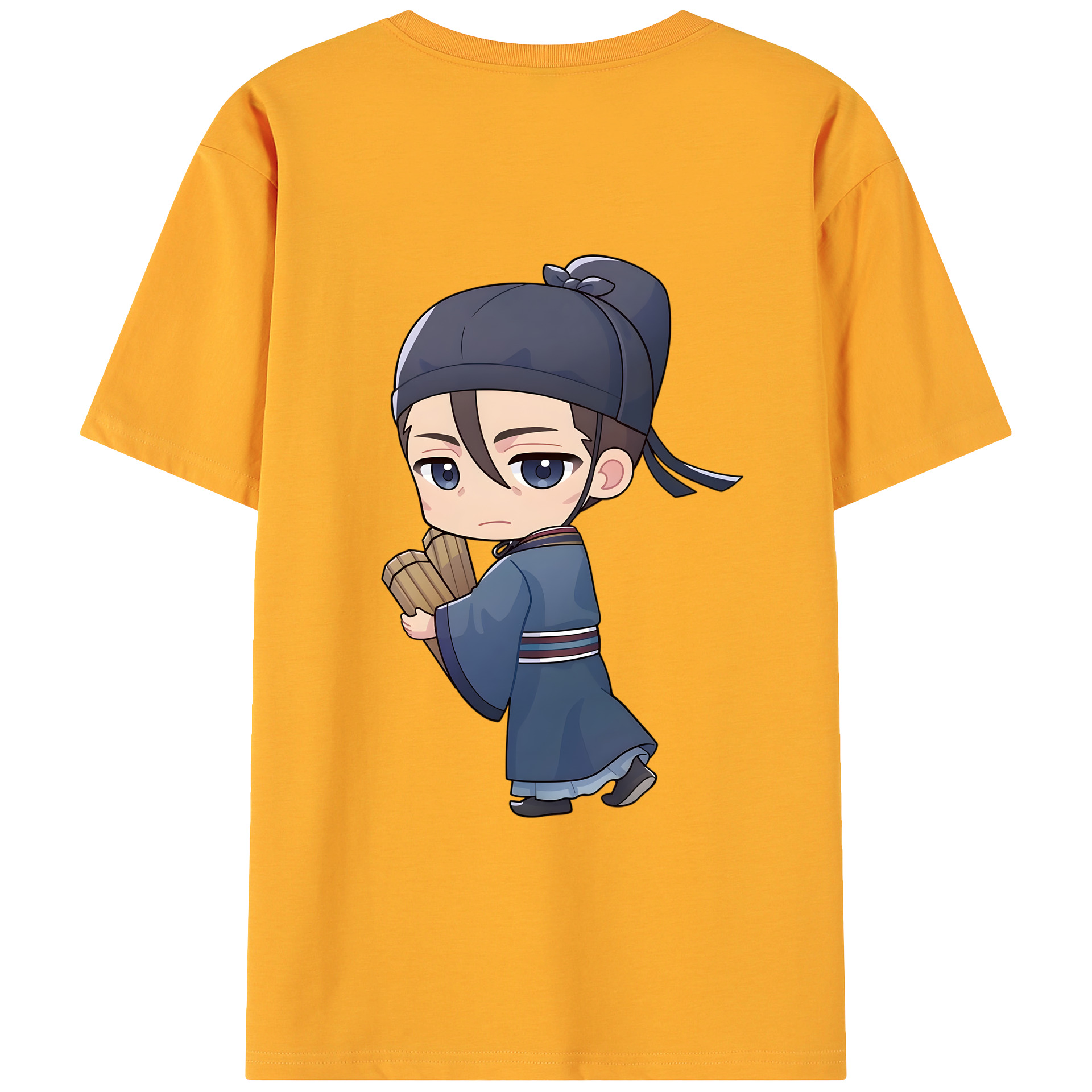 （画像用） 薬屋のひとりごと The Apothecary Diaries 綿100％ メンズ半袖Tシャツ（バックプリント） 通気性