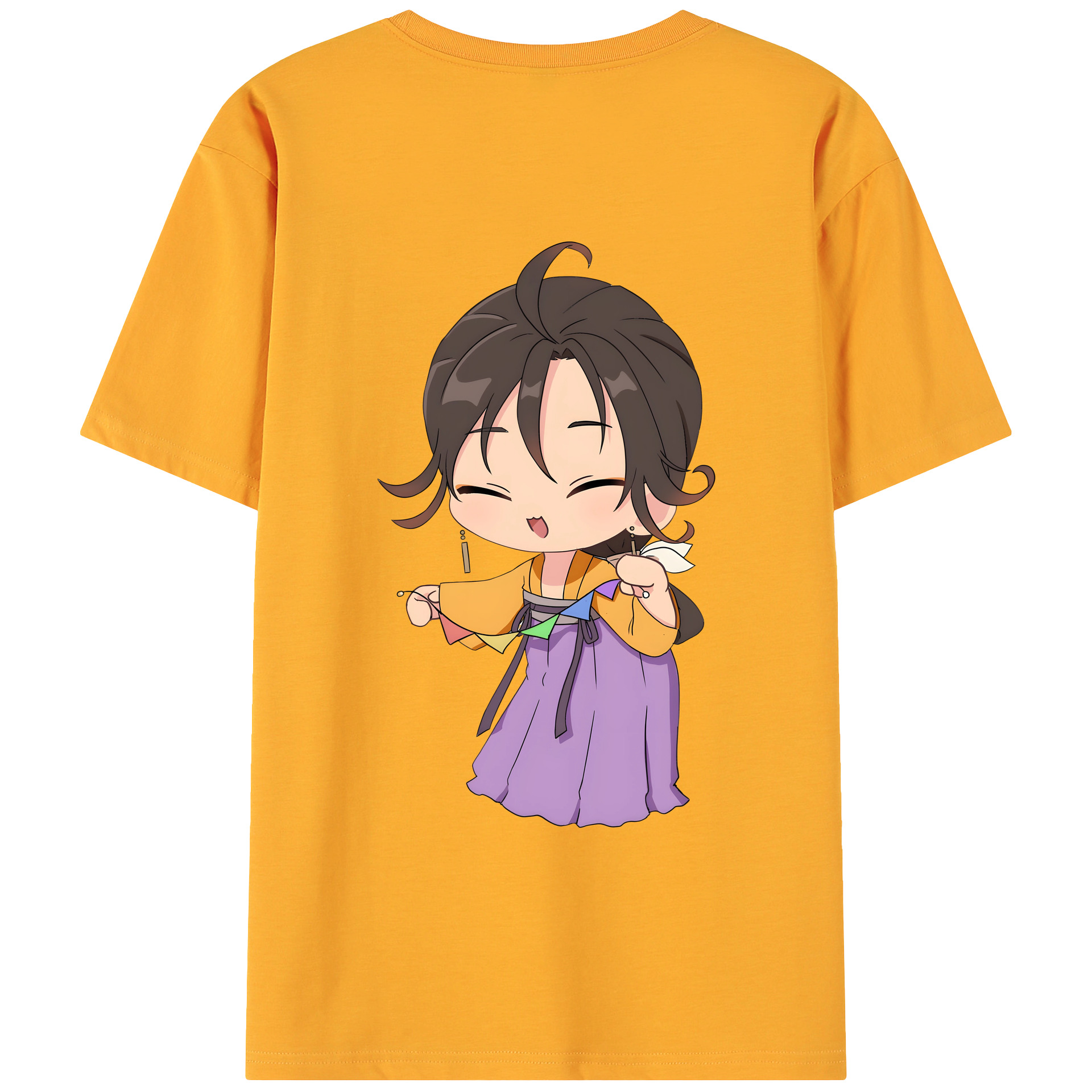 （画像用） 薬屋のひとりごと The Apothecary Diaries 綿100％ メンズ半袖Tシャツ（バックプリント） 通気性