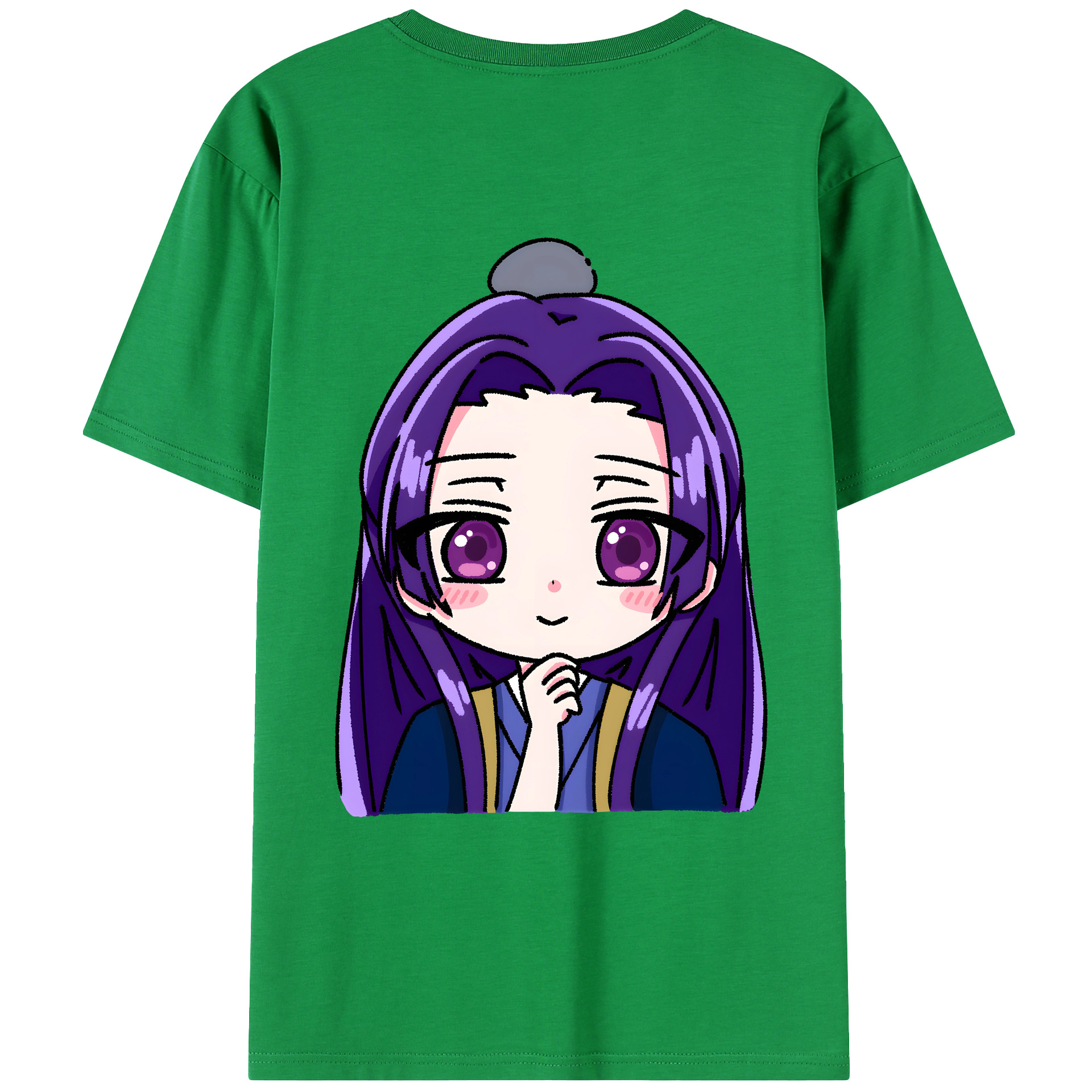 （画像用） 薬屋のひとりごと The Apothecary Diaries 綿100％ メンズ半袖Tシャツ（バックプリント） 通気性
