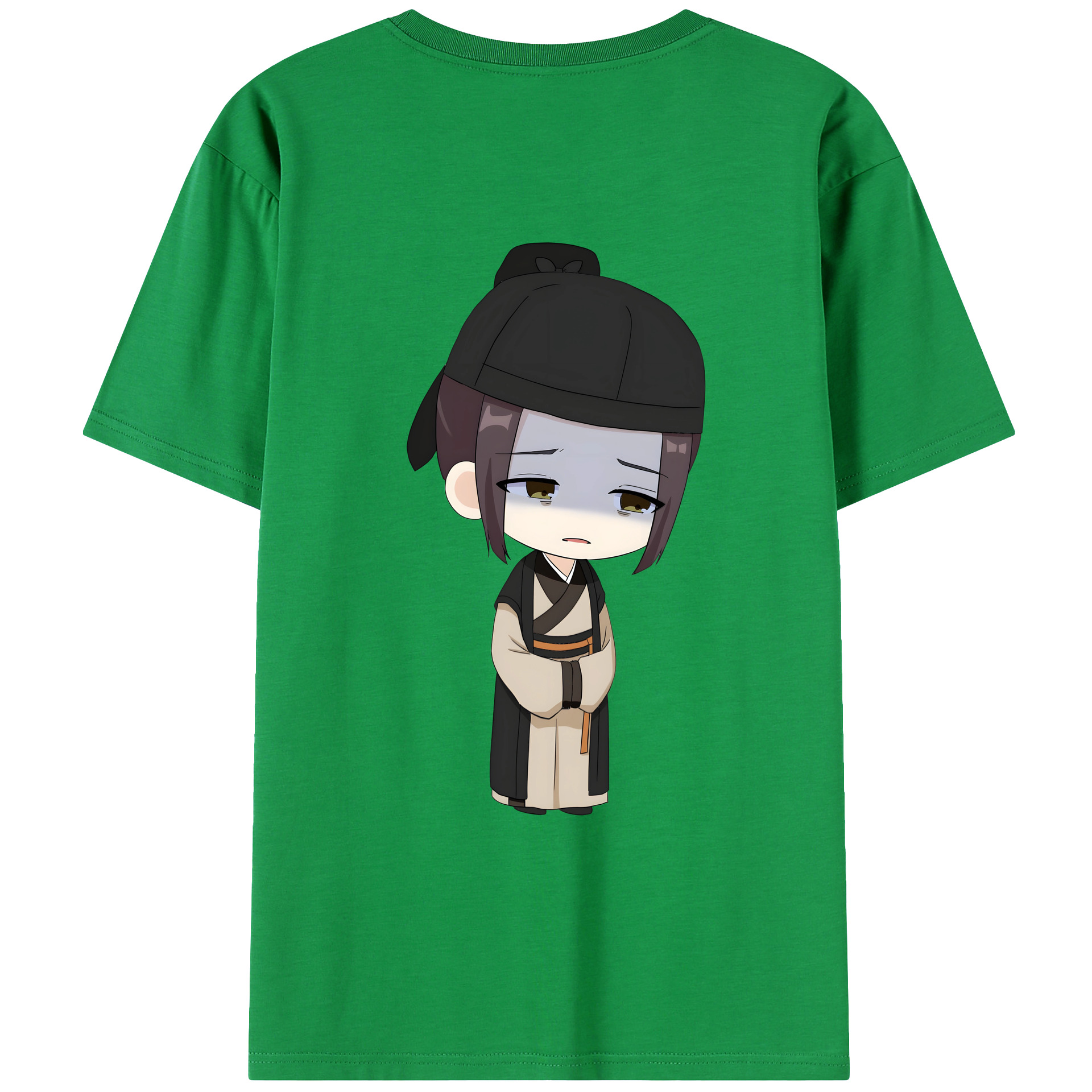 （画像用） 薬屋のひとりごと The Apothecary Diaries 綿100％ メンズ半袖Tシャツ（バックプリント） 通気性