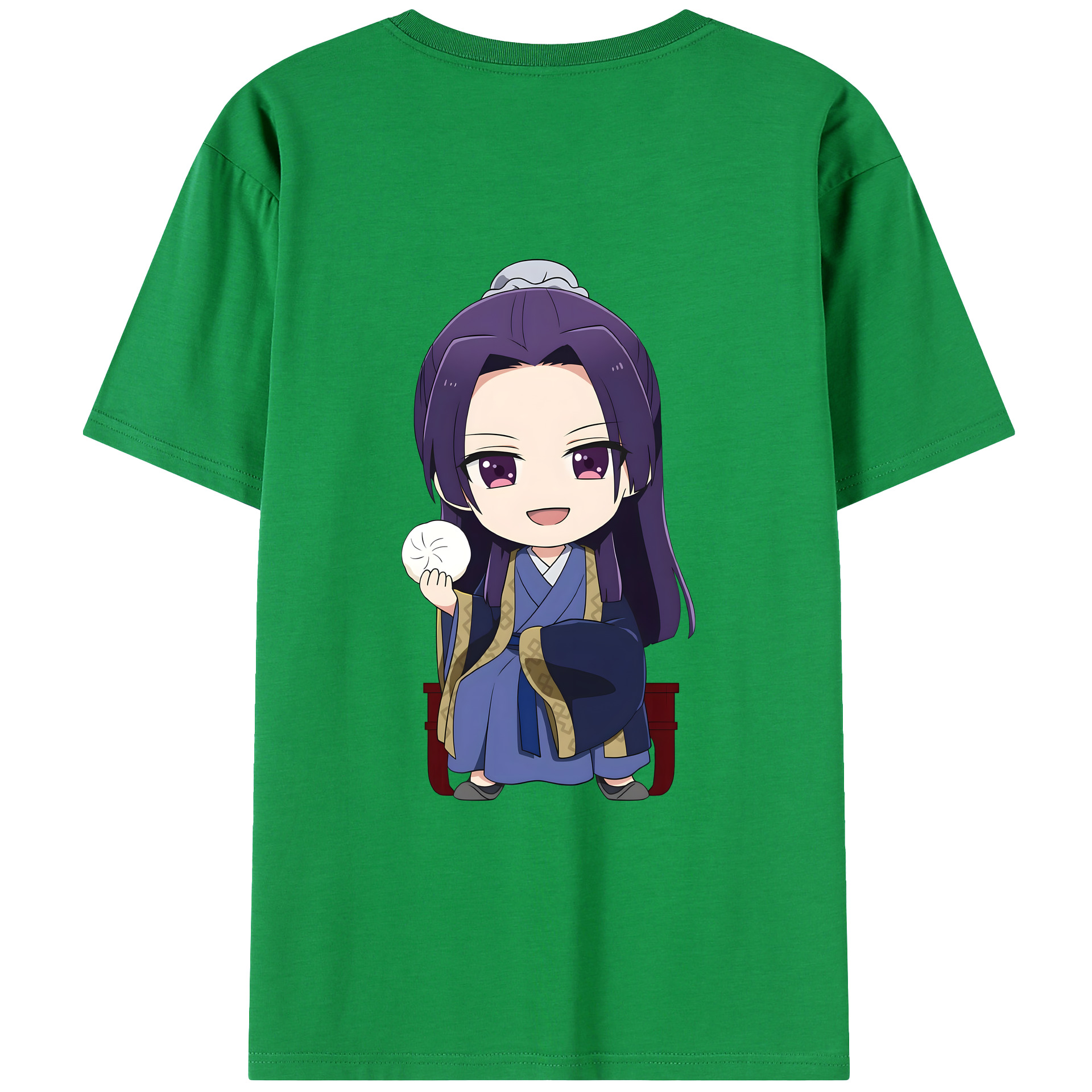（画像用） 薬屋のひとりごと The Apothecary Diaries 綿100％ メンズ半袖Tシャツ（バックプリント） 通気性