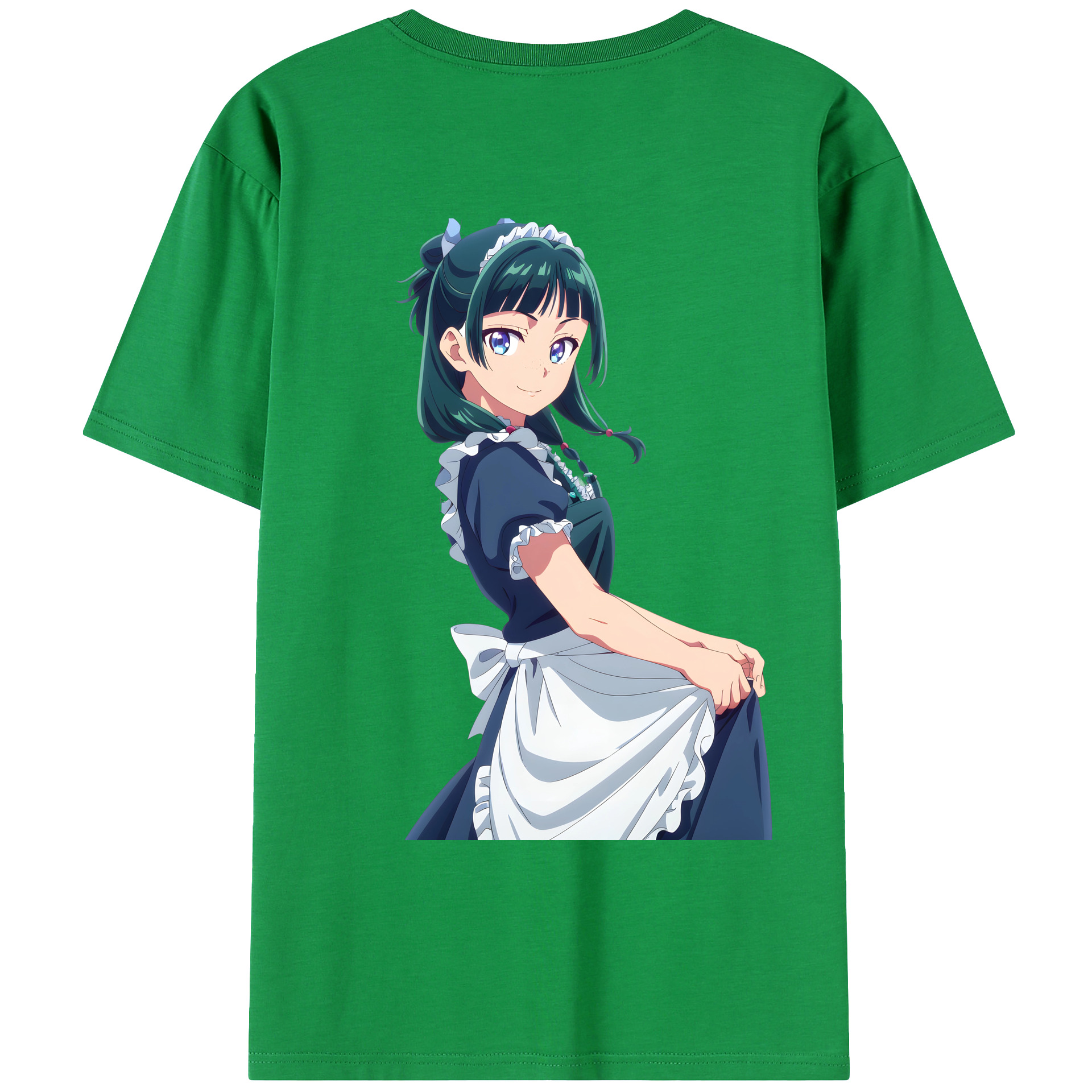 （画像用） 薬屋のひとりごと The Apothecary Diaries 綿100％ メンズ半袖Tシャツ（バックプリント） 通気性