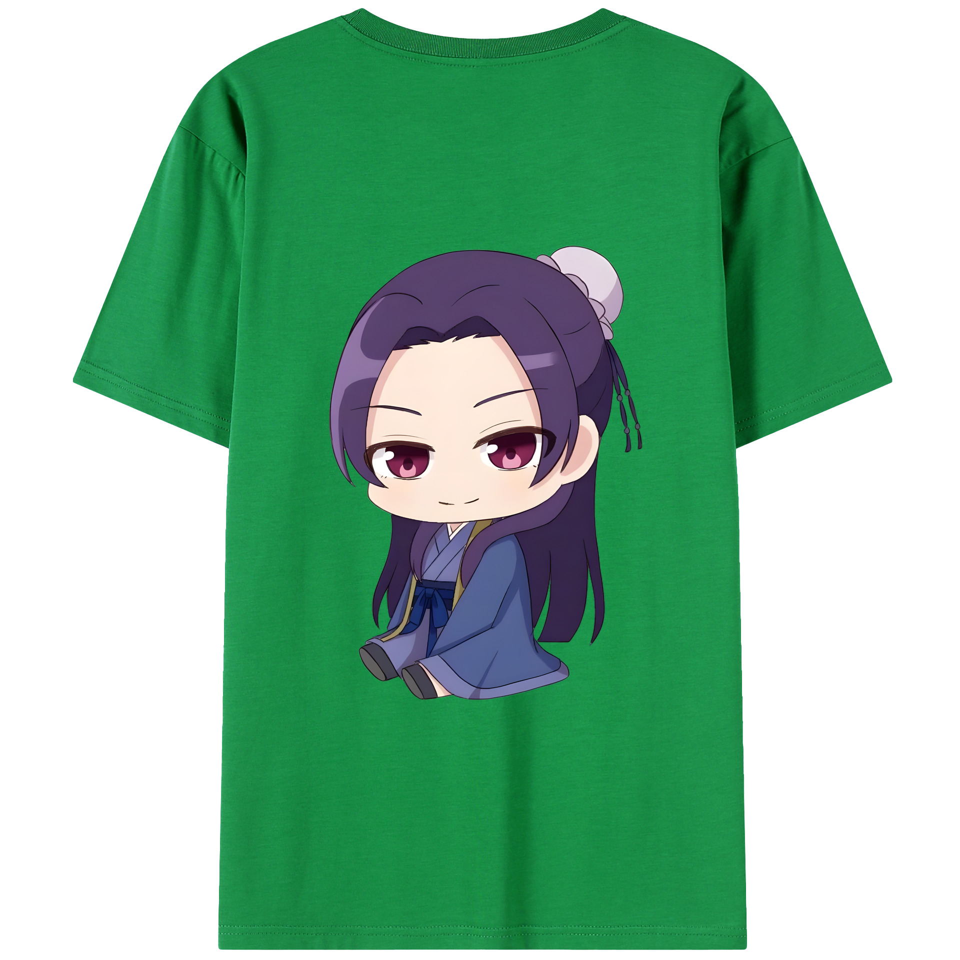 （画像用） 薬屋のひとりごと The Apothecary Diaries 綿100％ メンズ半袖Tシャツ（バックプリント） 通気性