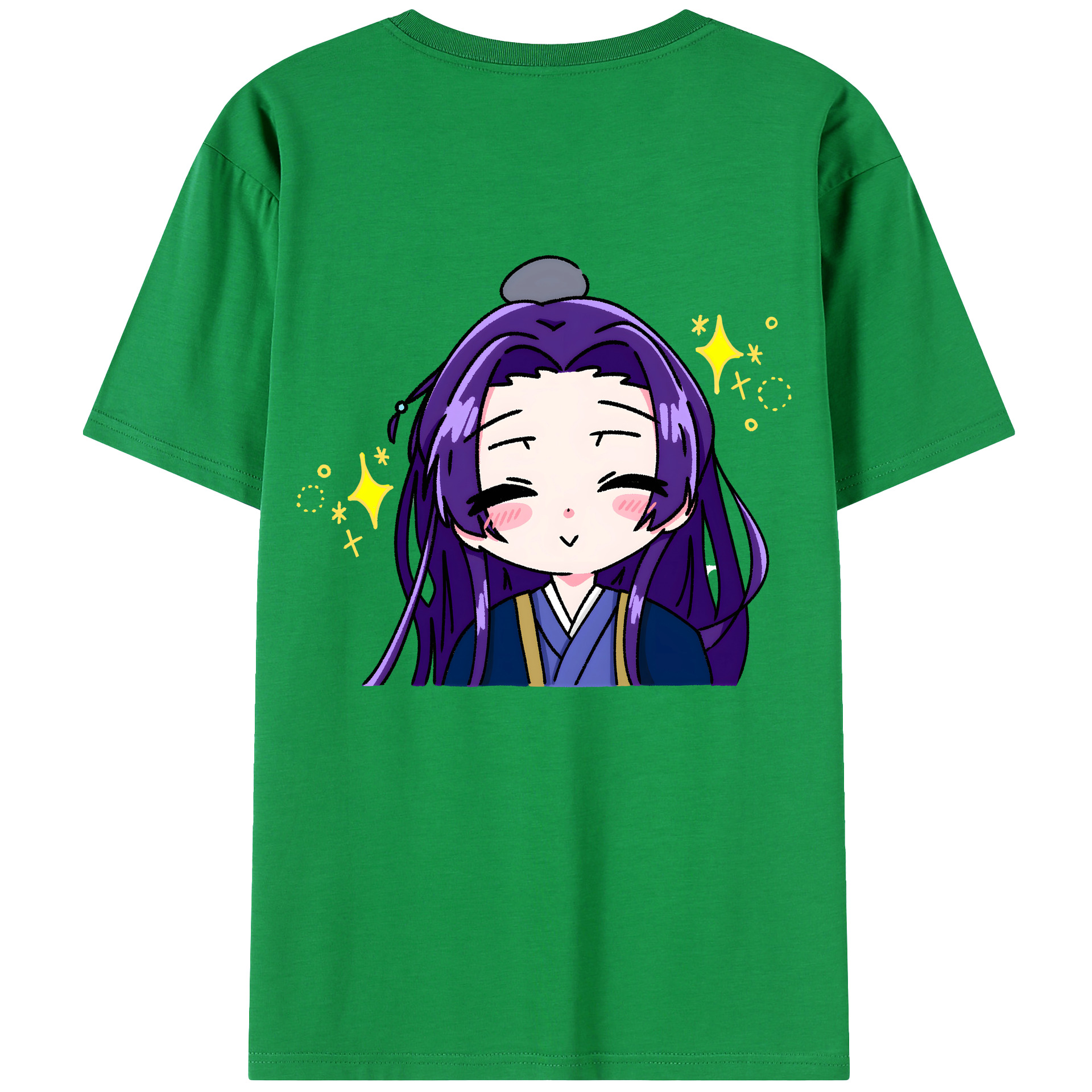 （画像用） 薬屋のひとりごと The Apothecary Diaries 綿100％ メンズ半袖Tシャツ（バックプリント） 通気性