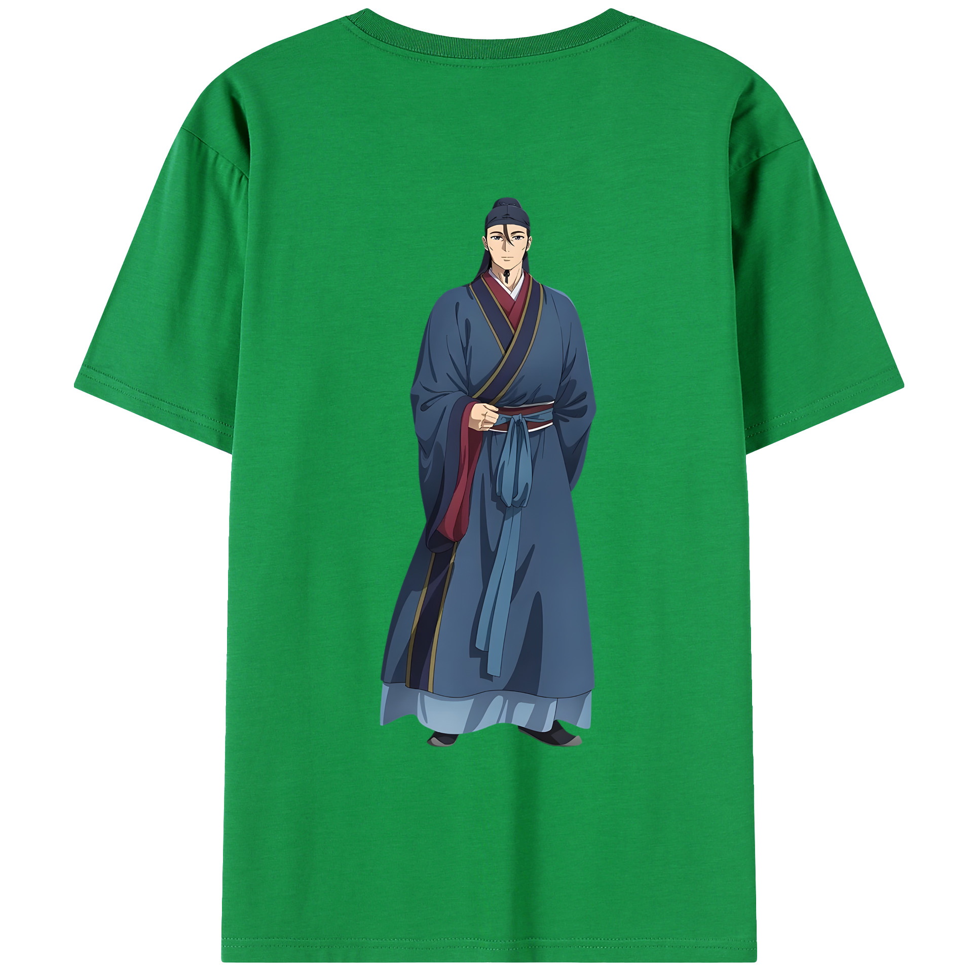 （画像用） 薬屋のひとりごと The Apothecary Diaries 綿100％ メンズ半袖Tシャツ（バックプリント） 通気性