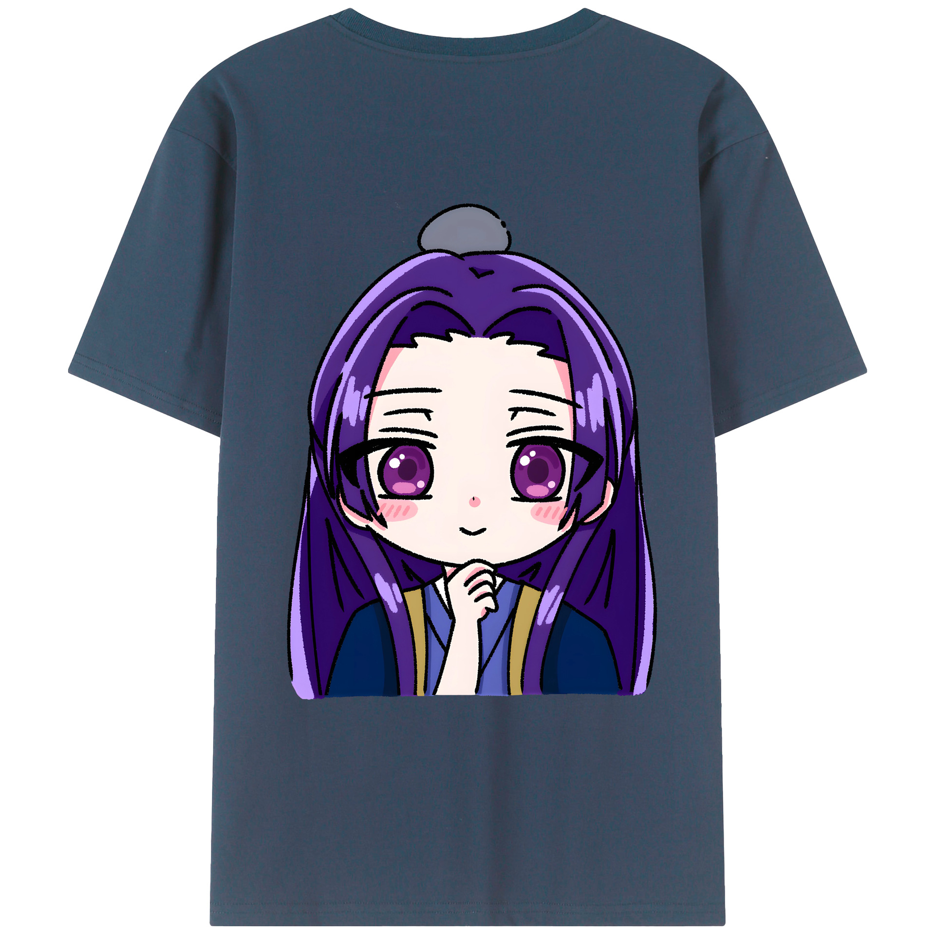 （画像用） 薬屋のひとりごと The Apothecary Diaries 綿100％ メンズ半袖Tシャツ（バックプリント） 通気性