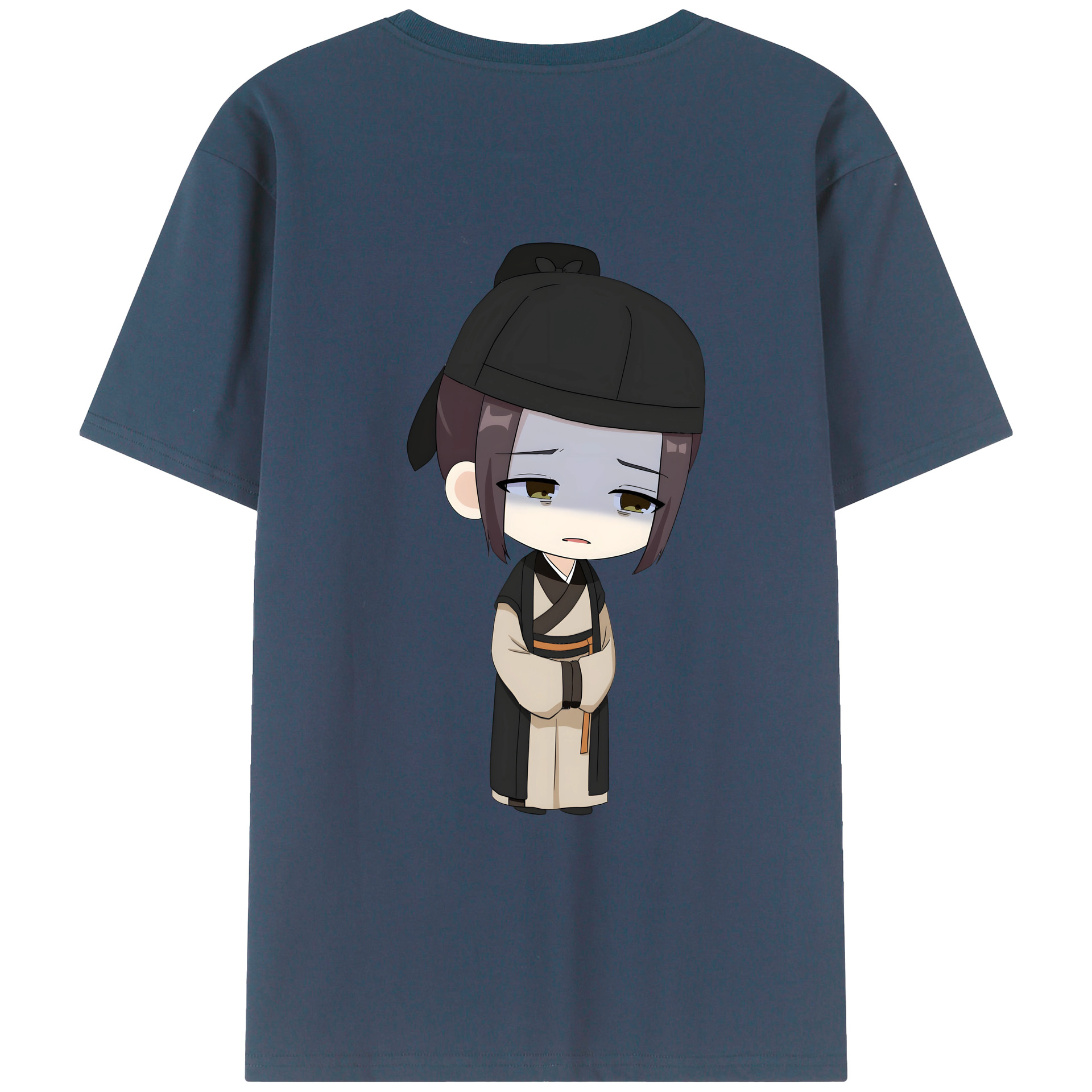 （画像用） 薬屋のひとりごと The Apothecary Diaries 綿100％ メンズ半袖Tシャツ（バックプリント） 通気性