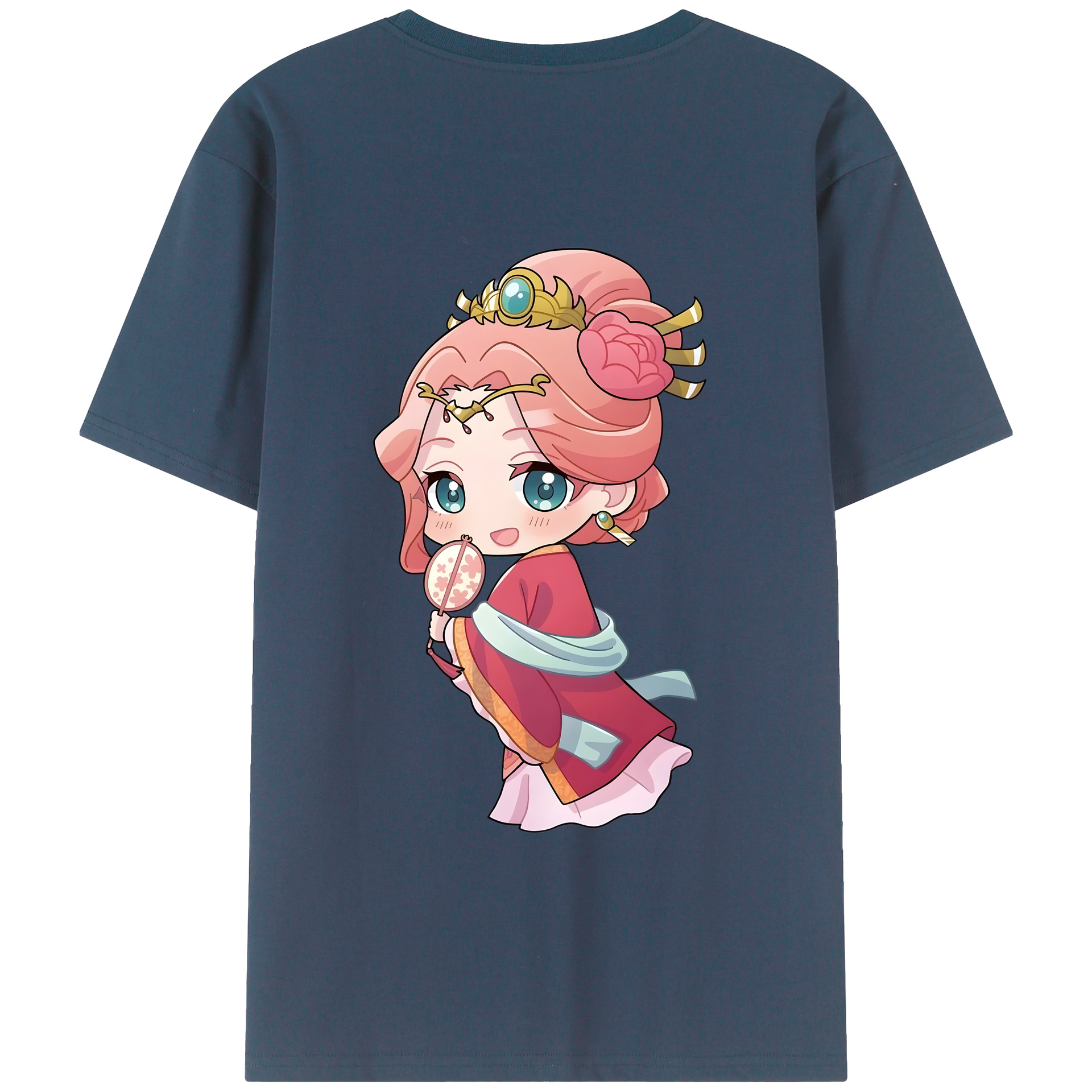 （画像用） 薬屋のひとりごと The Apothecary Diaries 綿100％ メンズ半袖Tシャツ（バックプリント） 通気性