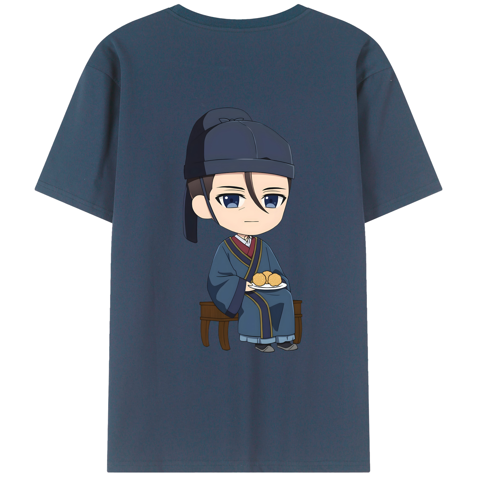（画像用） 薬屋のひとりごと The Apothecary Diaries 綿100％ メンズ半袖Tシャツ（バックプリント） 通気性
