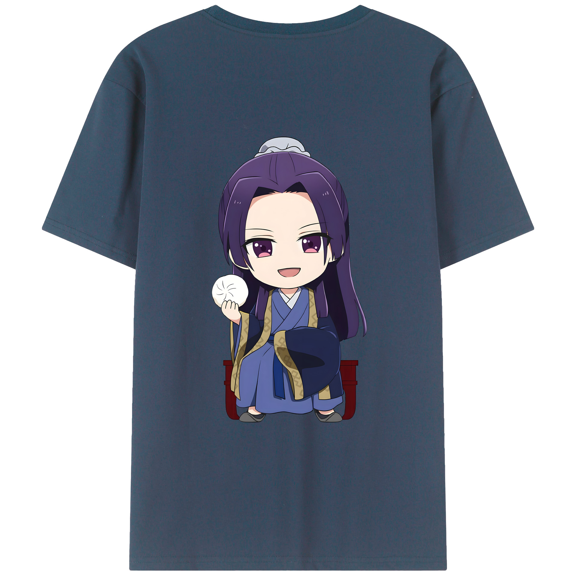 （画像用） 薬屋のひとりごと The Apothecary Diaries 綿100％ メンズ半袖Tシャツ（バックプリント） 通気性