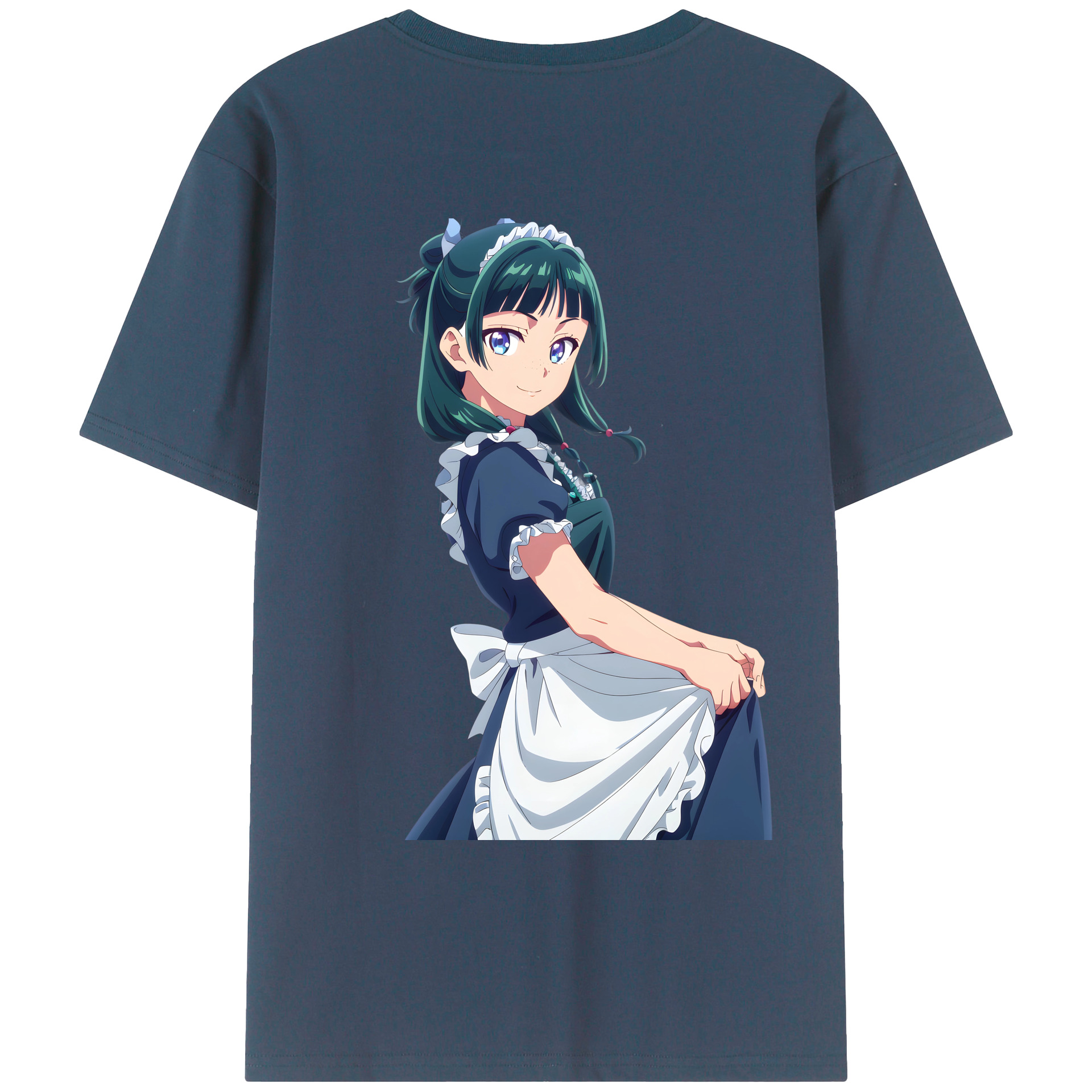（画像用） 薬屋のひとりごと The Apothecary Diaries 綿100％ メンズ半袖Tシャツ（バックプリント） 通気性