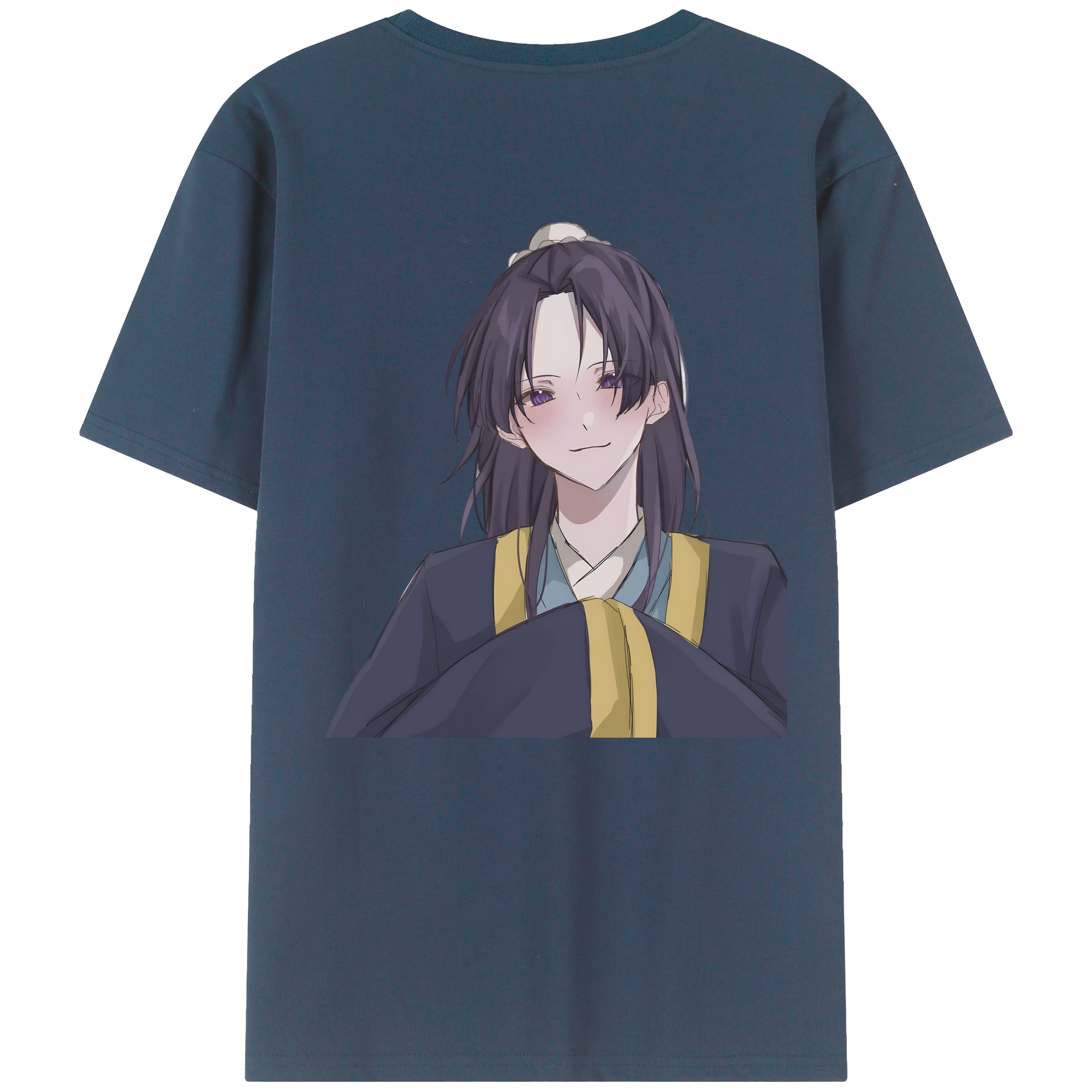 （画像用） 薬屋のひとりごと The Apothecary Diaries 綿100％ メンズ半袖Tシャツ（バックプリント） 通気性