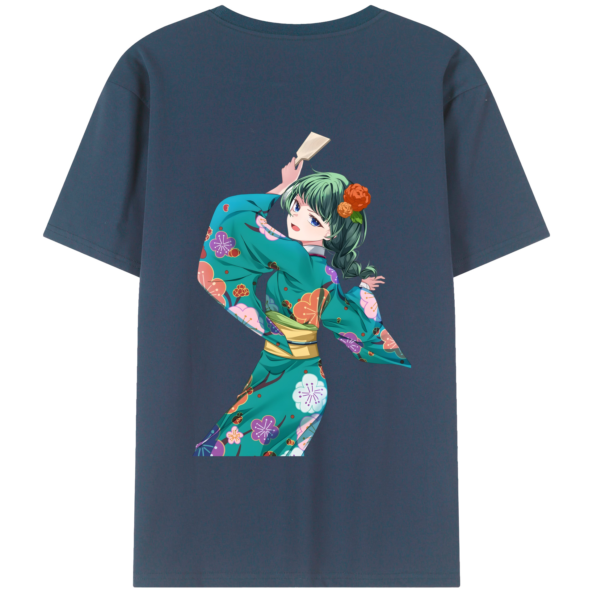 （画像用） 薬屋のひとりごと The Apothecary Diaries 綿100％ メンズ半袖Tシャツ（バックプリント） 通気性