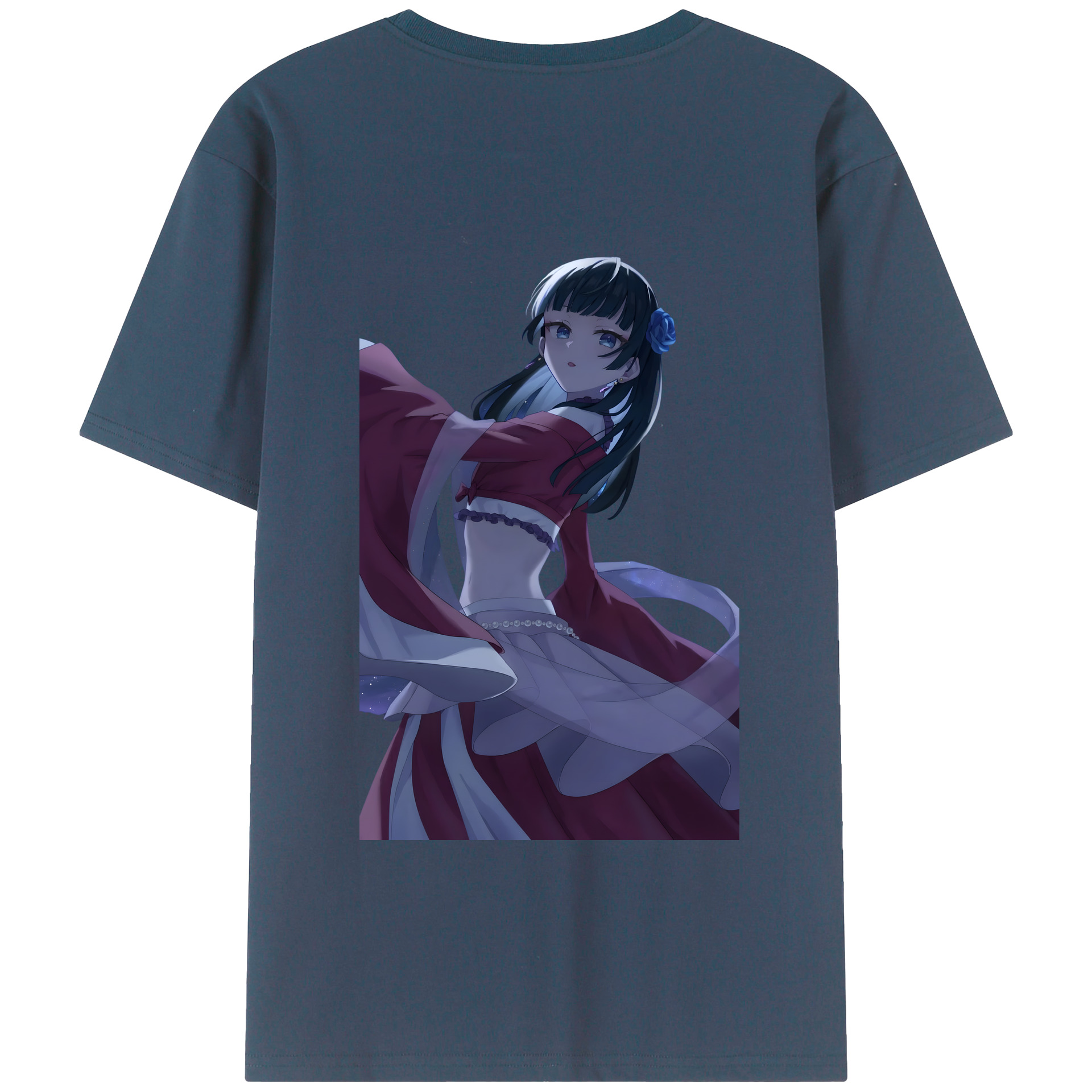 （画像用） 薬屋のひとりごと The Apothecary Diaries 綿100％ メンズ半袖Tシャツ（バックプリント） 通気性