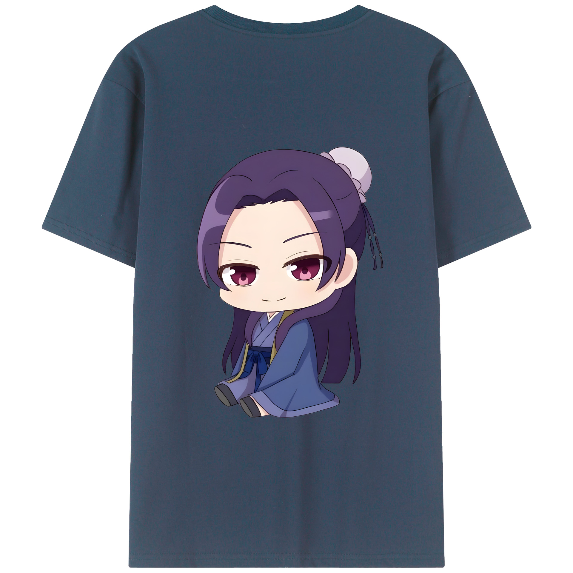 （画像用） 薬屋のひとりごと The Apothecary Diaries 綿100％ メンズ半袖Tシャツ（バックプリント） 通気性