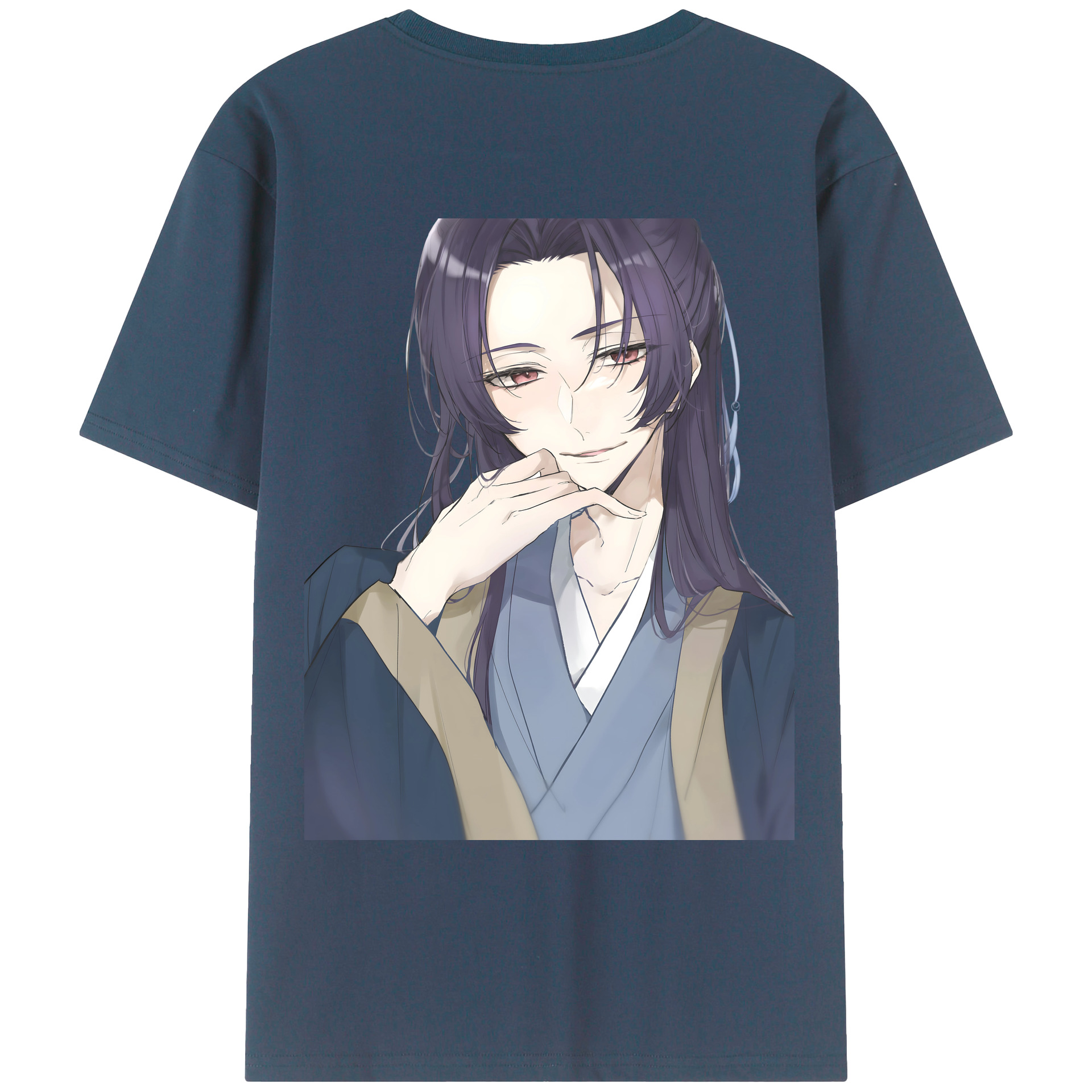 （画像用） 薬屋のひとりごと The Apothecary Diaries 綿100％ メンズ半袖Tシャツ（バックプリント） 通気性