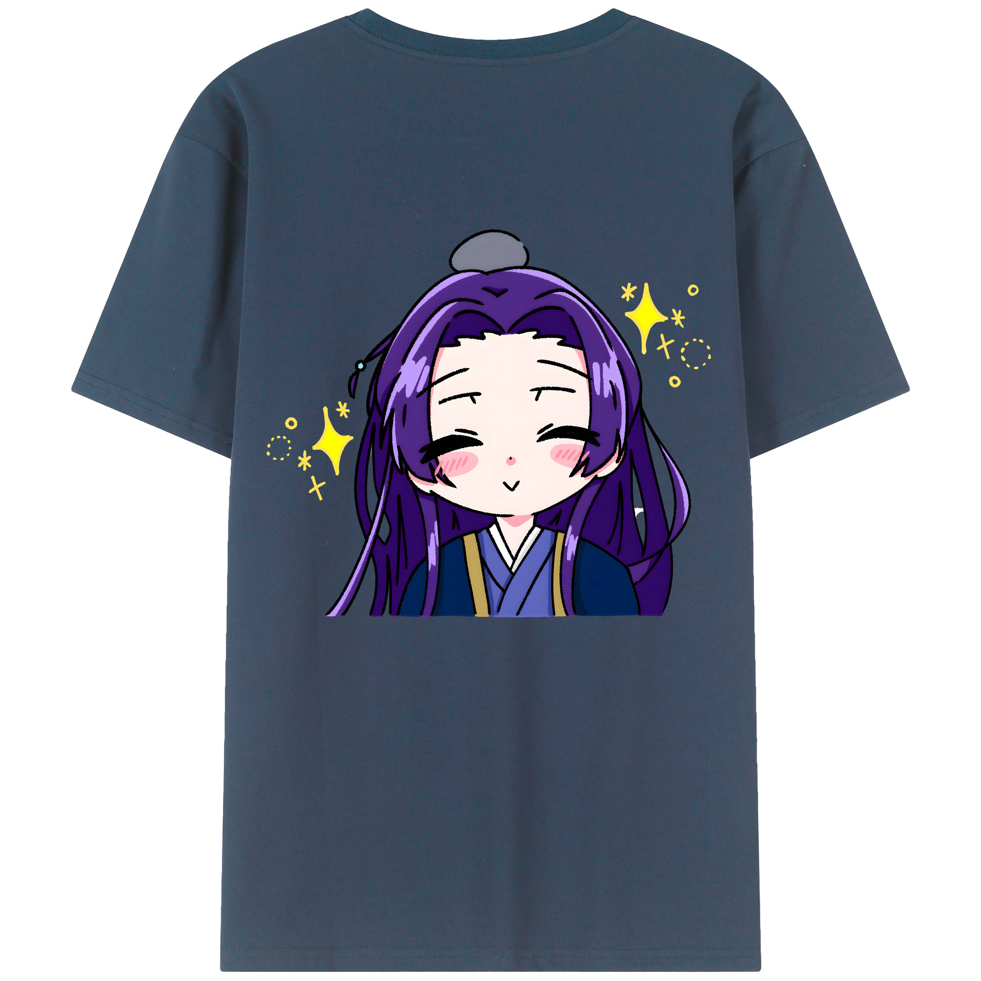 （画像用） 薬屋のひとりごと The Apothecary Diaries 綿100％ メンズ半袖Tシャツ（バックプリント） 通気性