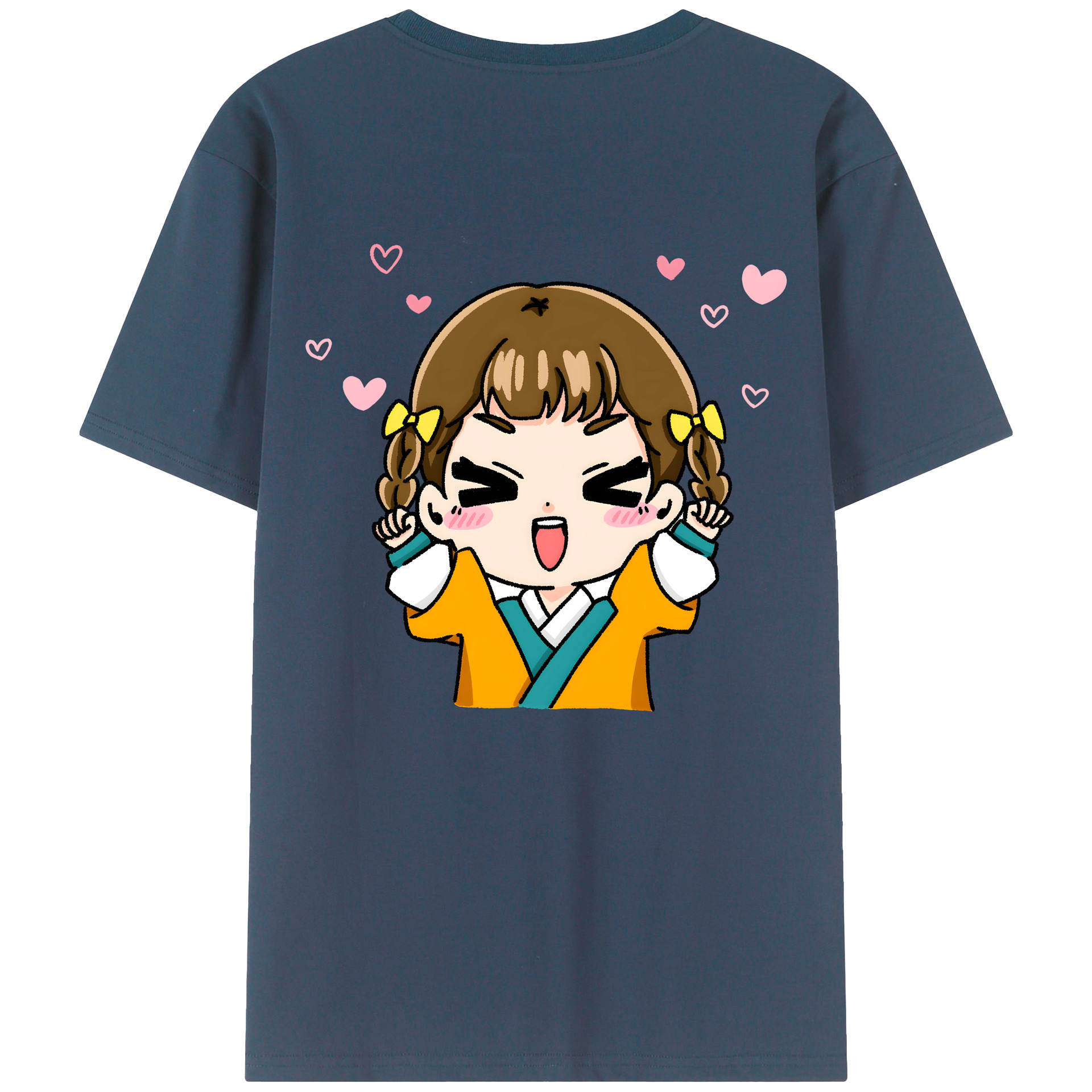 （画像用） 薬屋のひとりごと The Apothecary Diaries 綿100％ メンズ半袖Tシャツ（バックプリント） 通気性