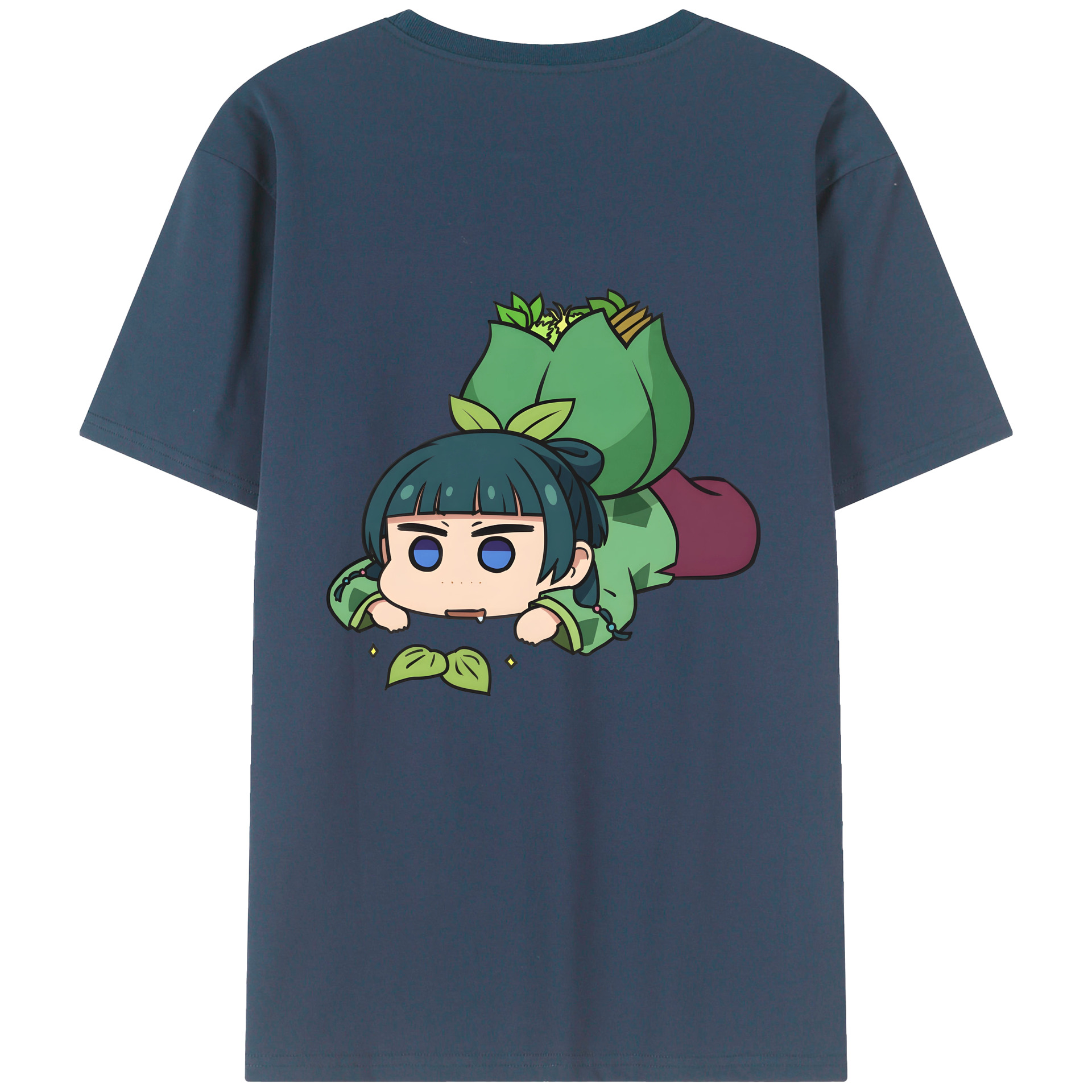 （画像用） 薬屋のひとりごと The Apothecary Diaries 綿100％ メンズ半袖Tシャツ（バックプリント） 通気性