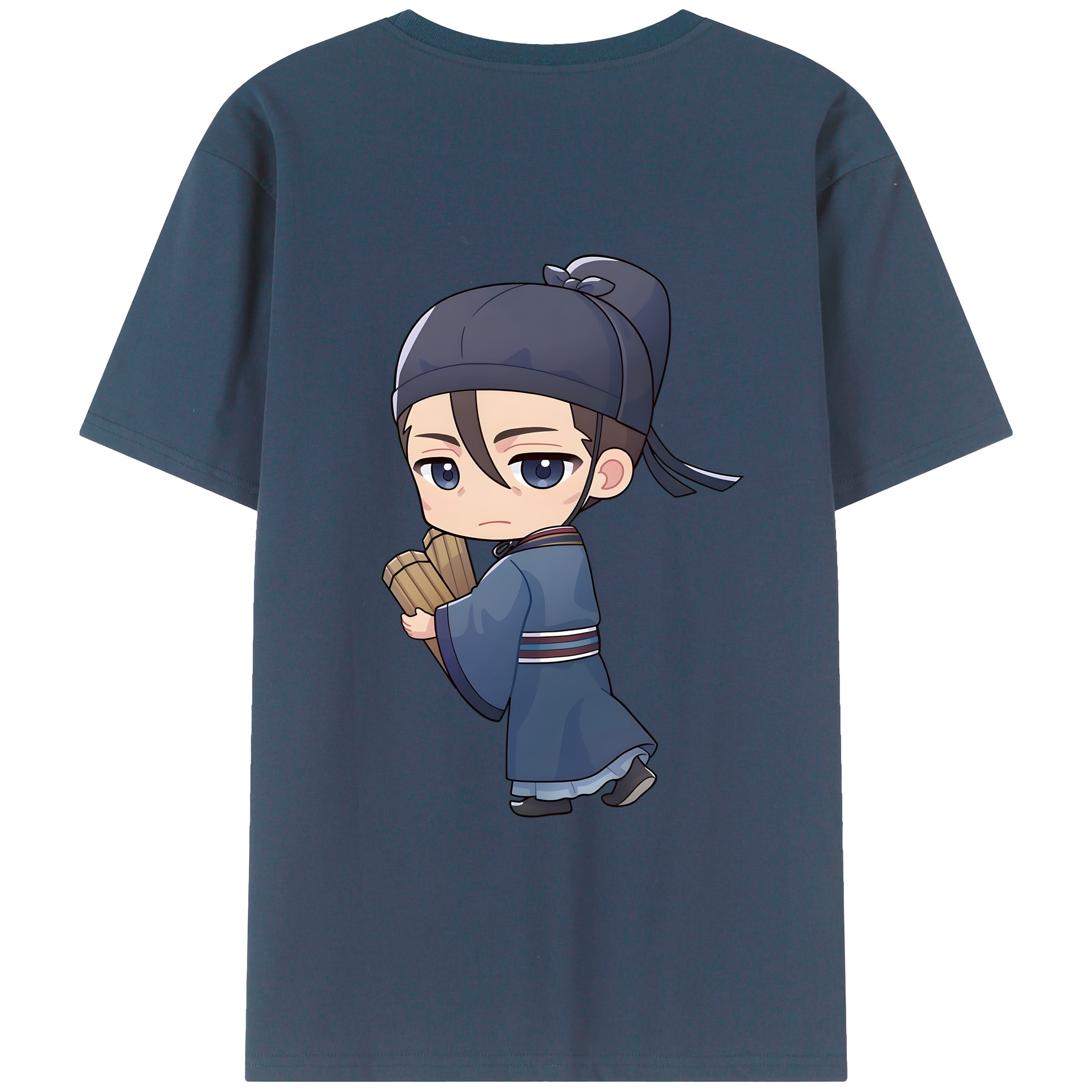 （画像用） 薬屋のひとりごと The Apothecary Diaries 綿100％ メンズ半袖Tシャツ（バックプリント） 通気性