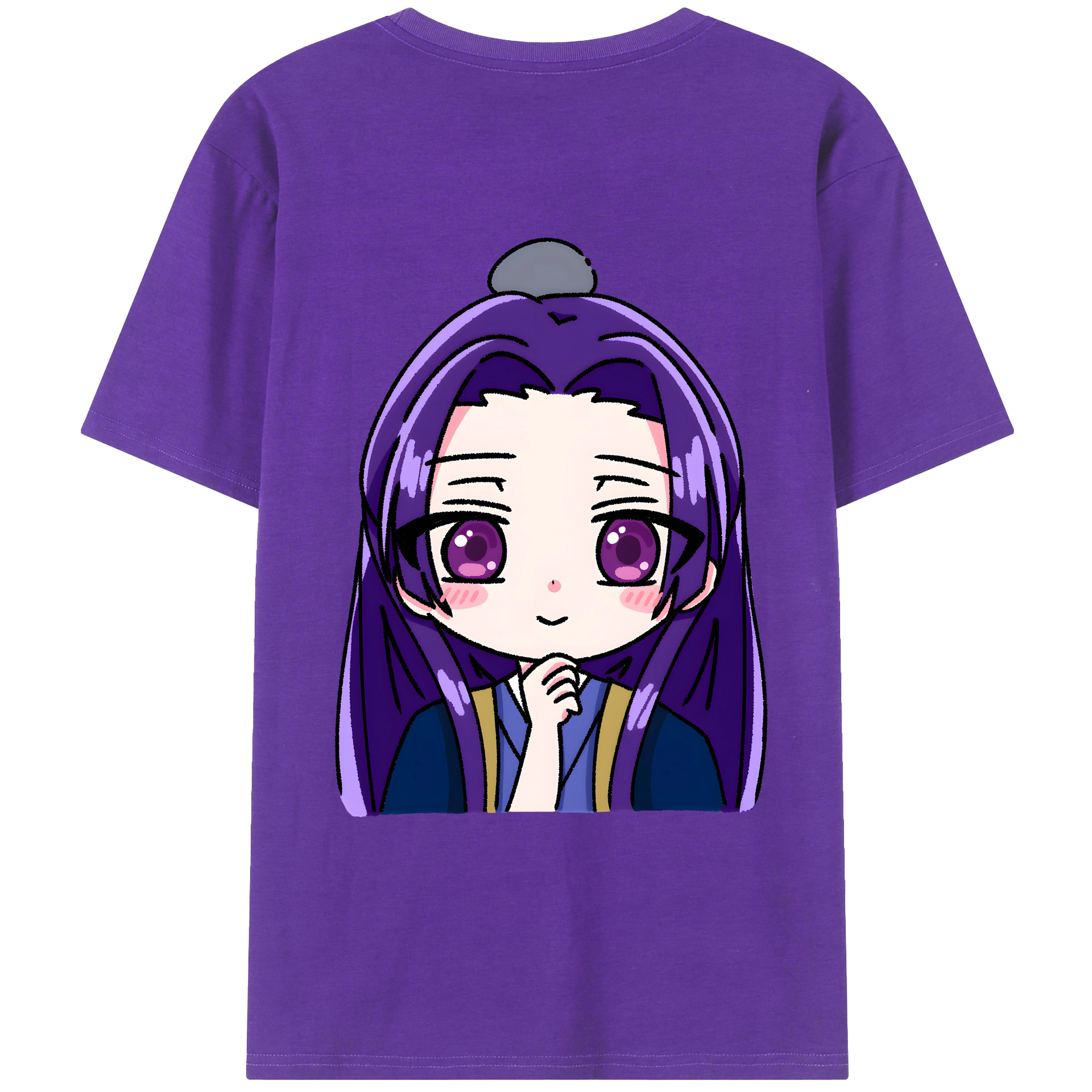 （画像用） 薬屋のひとりごと The Apothecary Diaries 綿100％ メンズ半袖Tシャツ（バックプリント） 通気性