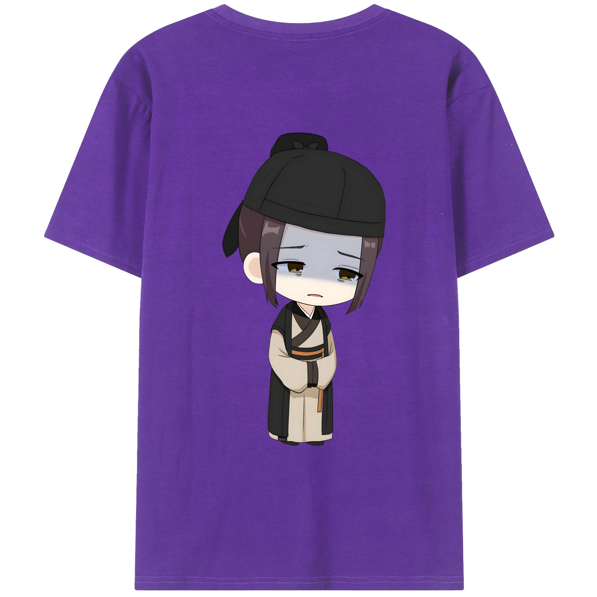 （画像用） 薬屋のひとりごと The Apothecary Diaries 綿100％ メンズ半袖Tシャツ（バックプリント） 通気性
