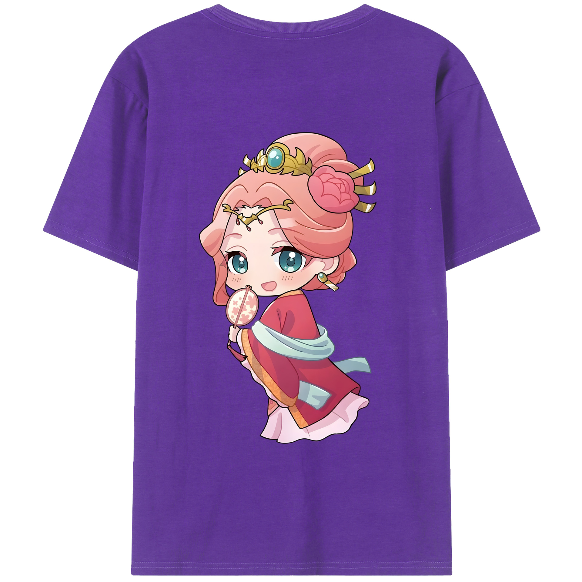 （画像用） 薬屋のひとりごと The Apothecary Diaries 綿100％ メンズ半袖Tシャツ（バックプリント） 通気性
