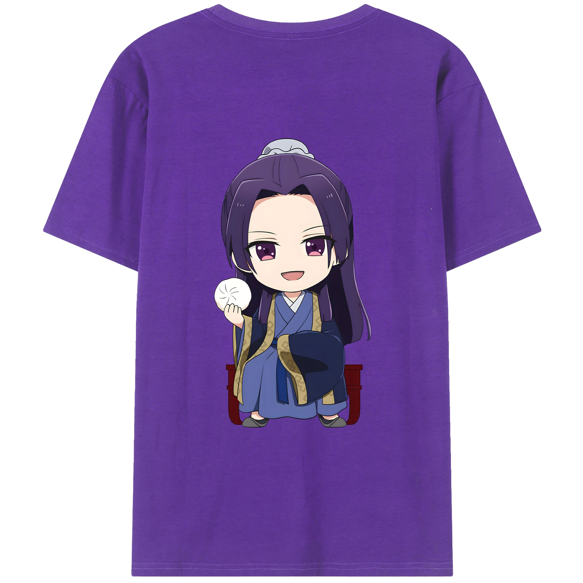 （画像用） 薬屋のひとりごと The Apothecary Diaries 綿100％ メンズ半袖Tシャツ（バックプリント） 通気性