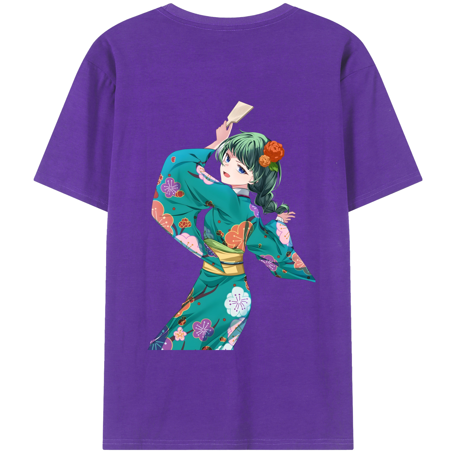 （画像用） 薬屋のひとりごと The Apothecary Diaries 綿100％ メンズ半袖Tシャツ（バックプリント） 通気性
