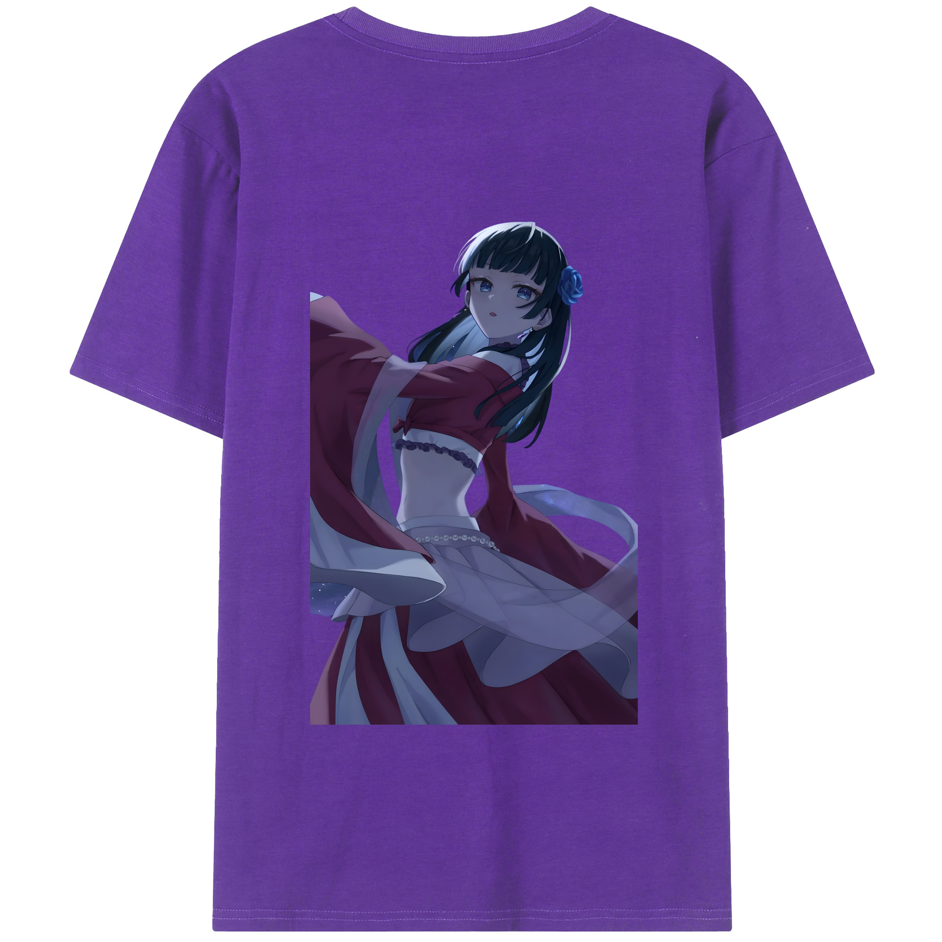（画像用） 薬屋のひとりごと The Apothecary Diaries 綿100％ メンズ半袖Tシャツ（バックプリント） 通気性