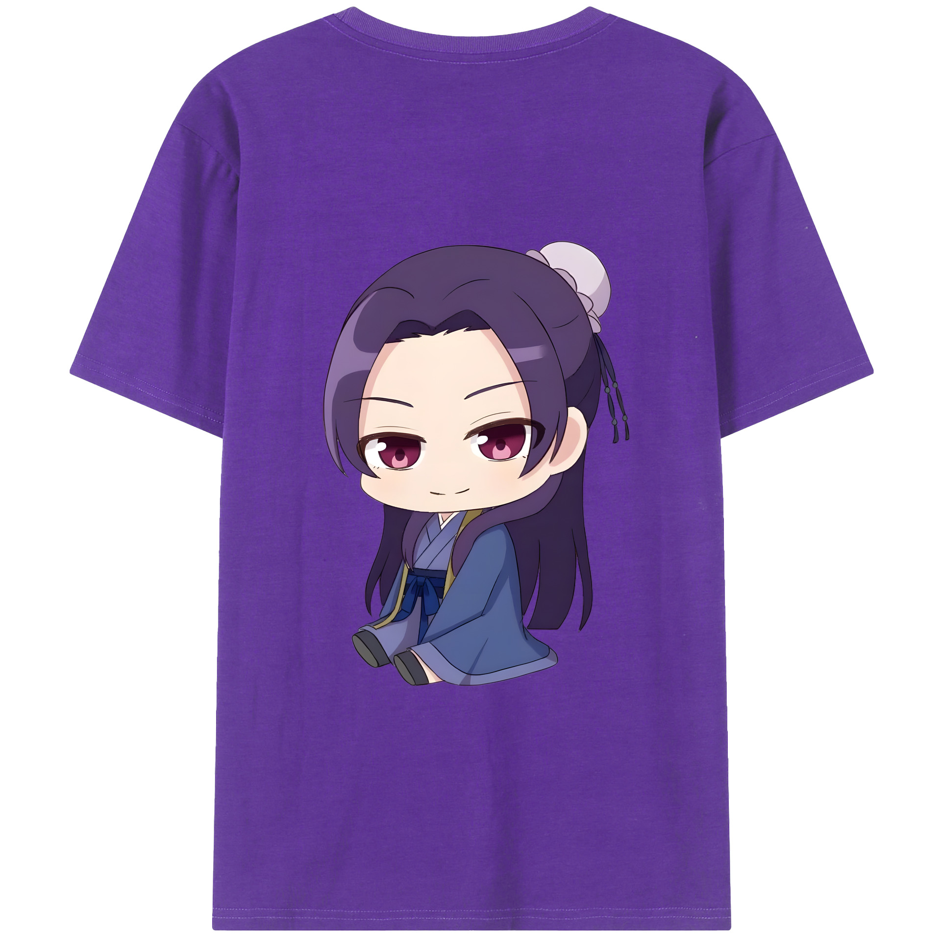 （画像用） 薬屋のひとりごと The Apothecary Diaries 綿100％ メンズ半袖Tシャツ（バックプリント） 通気性