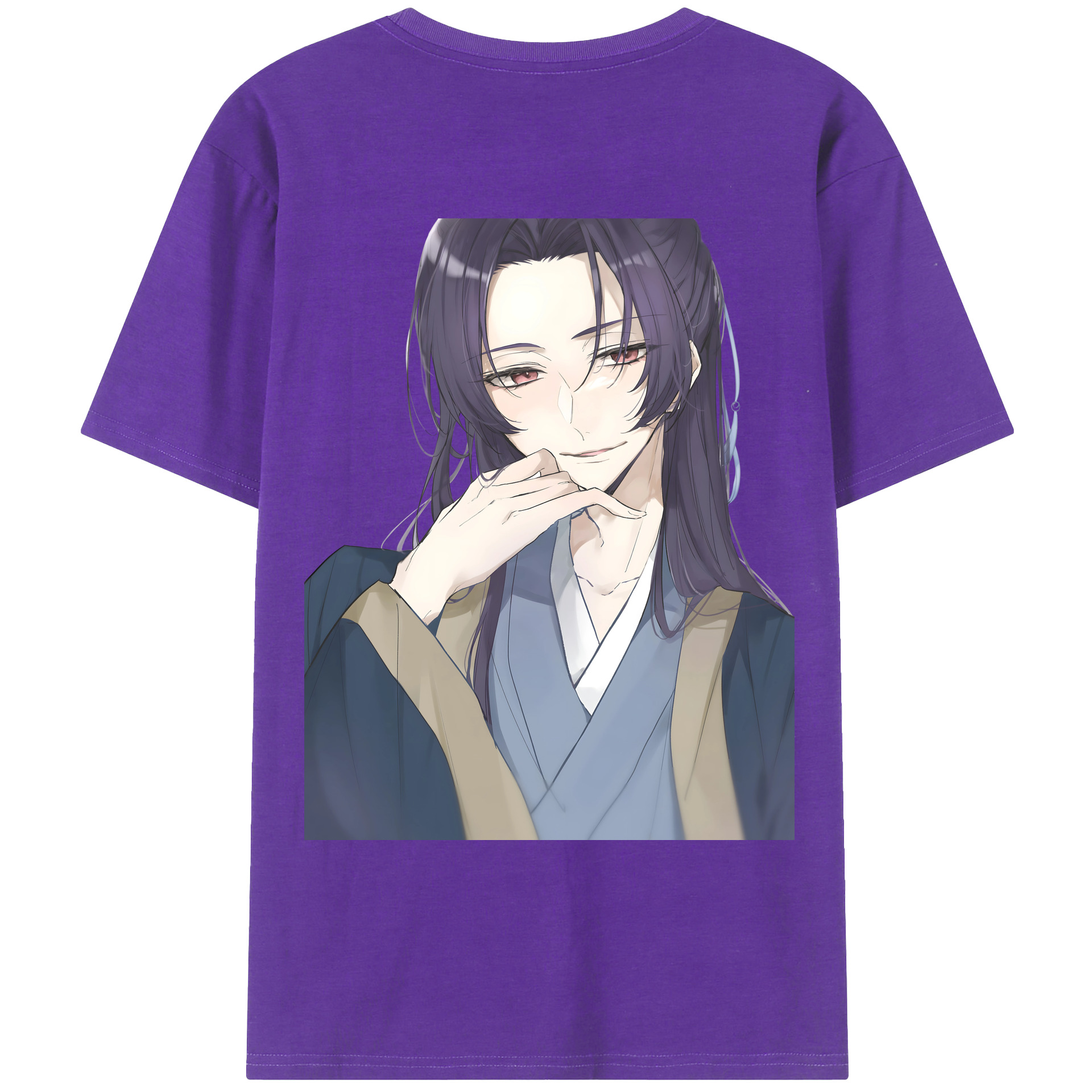 （画像用） 薬屋のひとりごと The Apothecary Diaries 綿100％ メンズ半袖Tシャツ（バックプリント） 通気性