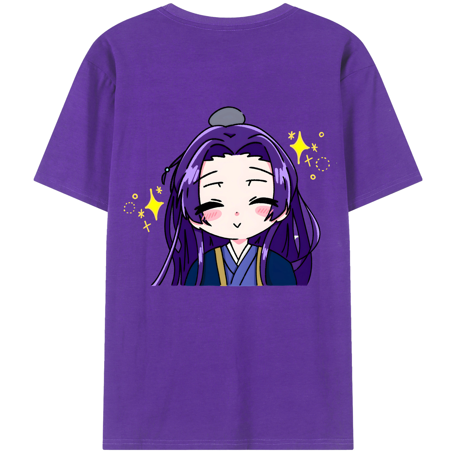 （画像用） 薬屋のひとりごと The Apothecary Diaries 綿100％ メンズ半袖Tシャツ（バックプリント） 通気性