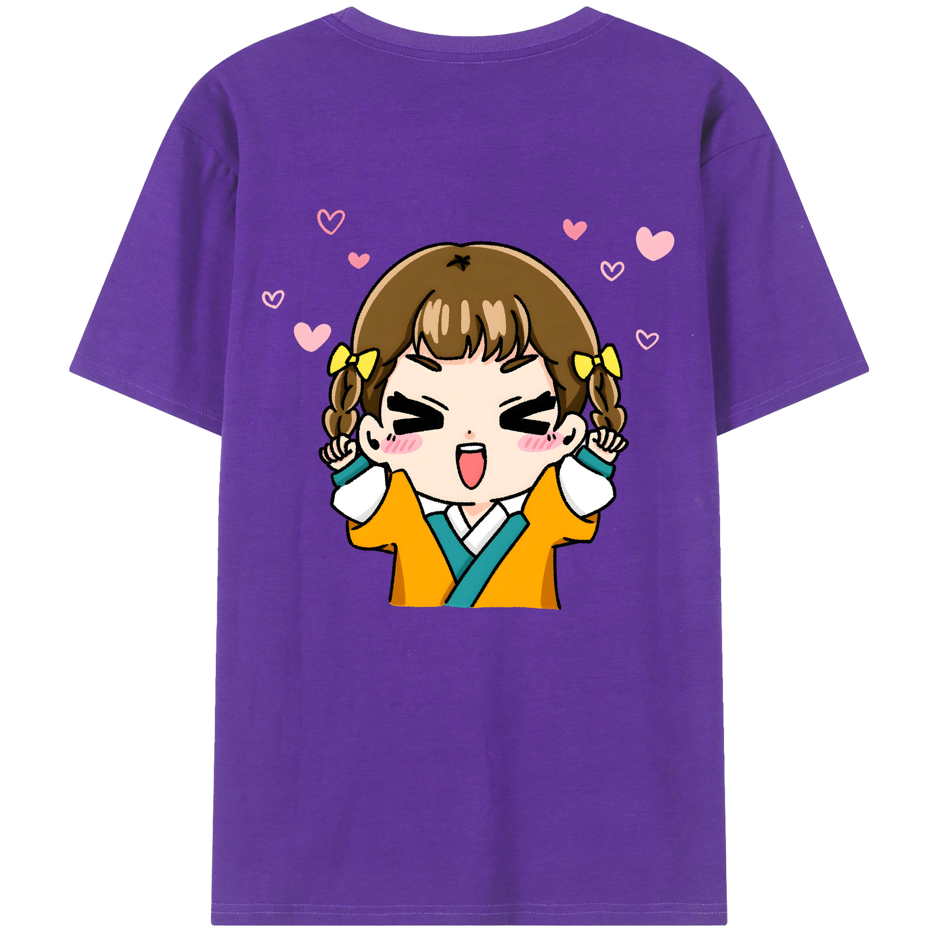 （画像用） 薬屋のひとりごと The Apothecary Diaries 綿100％ メンズ半袖Tシャツ（バックプリント） 通気性