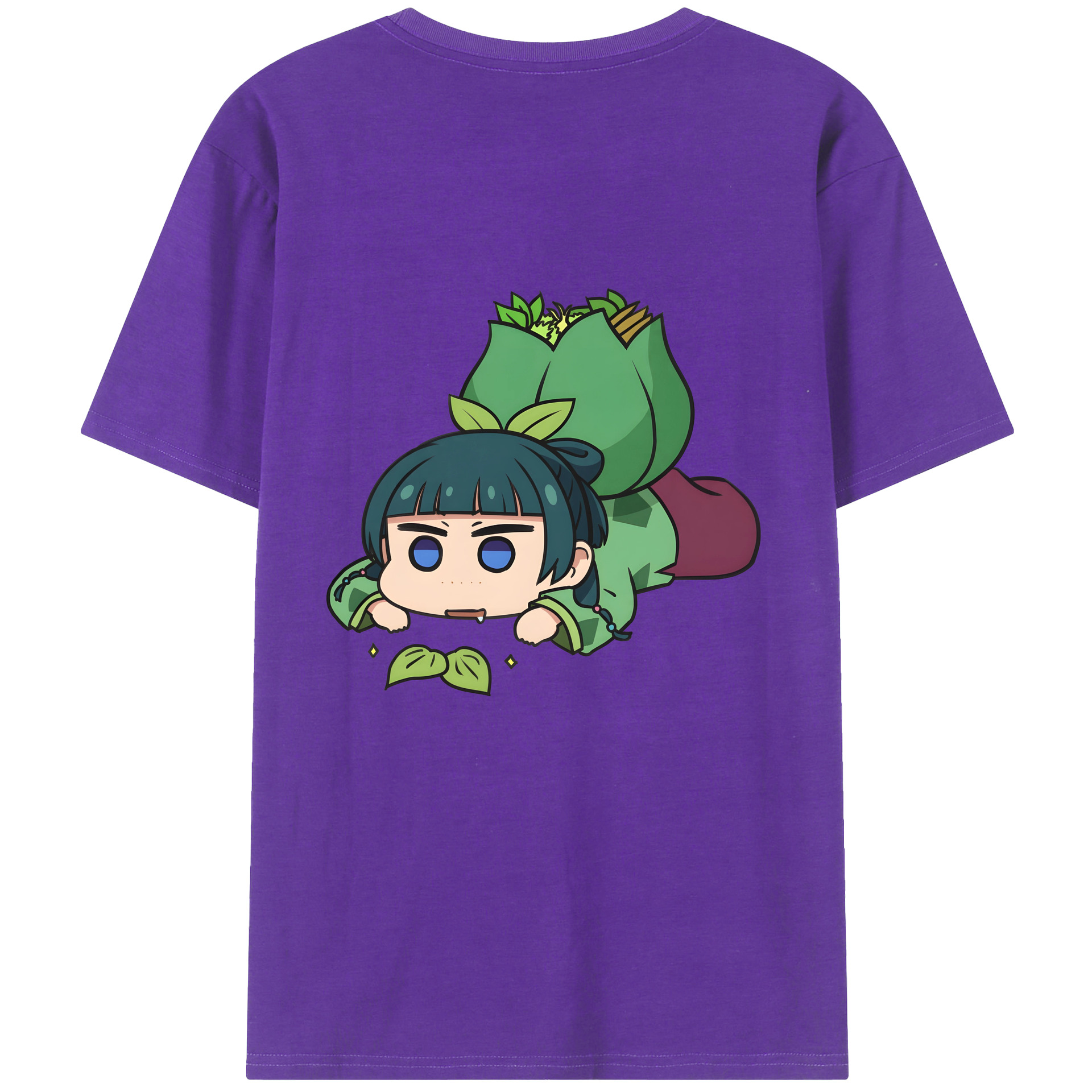 （画像用） 薬屋のひとりごと The Apothecary Diaries 綿100％ メンズ半袖Tシャツ（バックプリント） 通気性