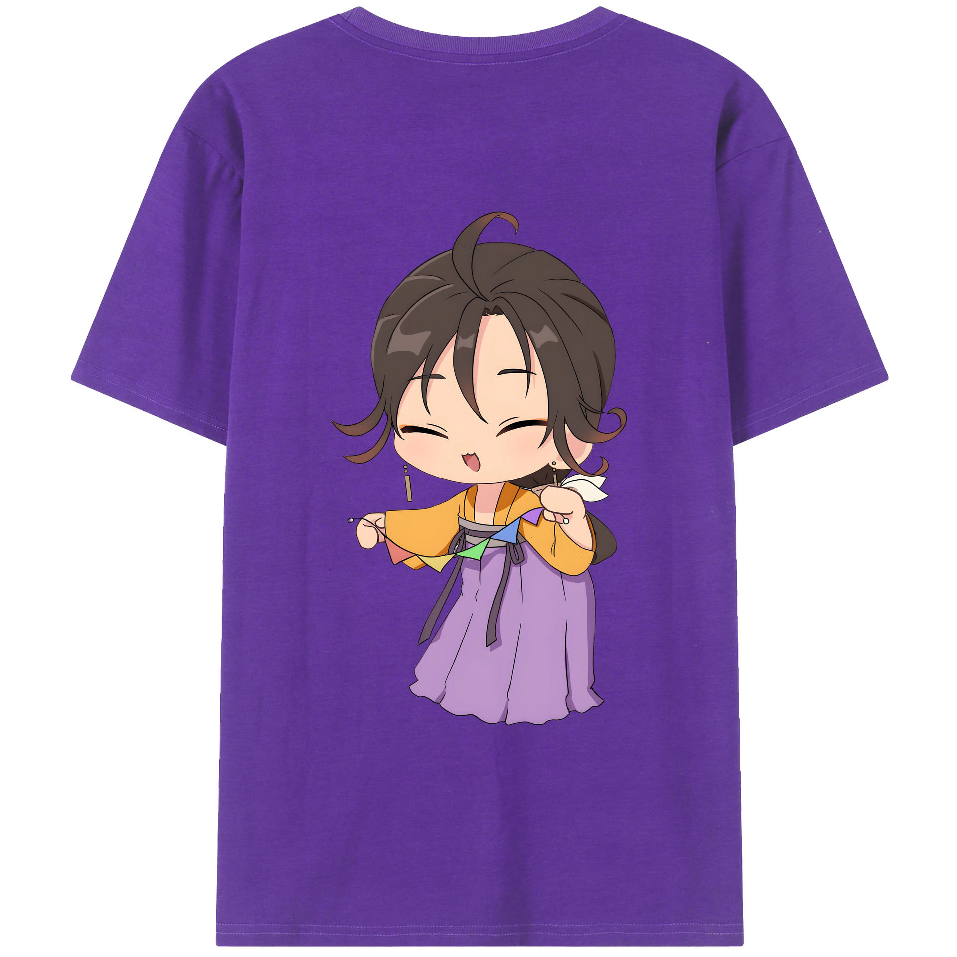 （画像用） 薬屋のひとりごと The Apothecary Diaries 綿100％ メンズ半袖Tシャツ（バックプリント） 通気性