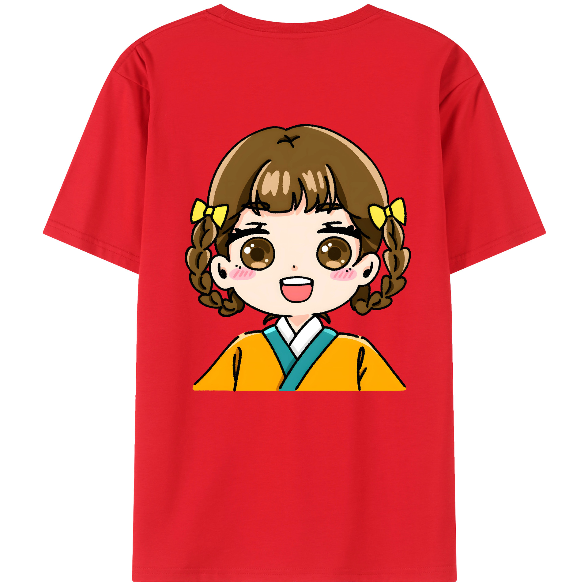 （画像用） 薬屋のひとりごと The Apothecary Diaries 綿100％ メンズ半袖Tシャツ（バックプリント） 通気性
