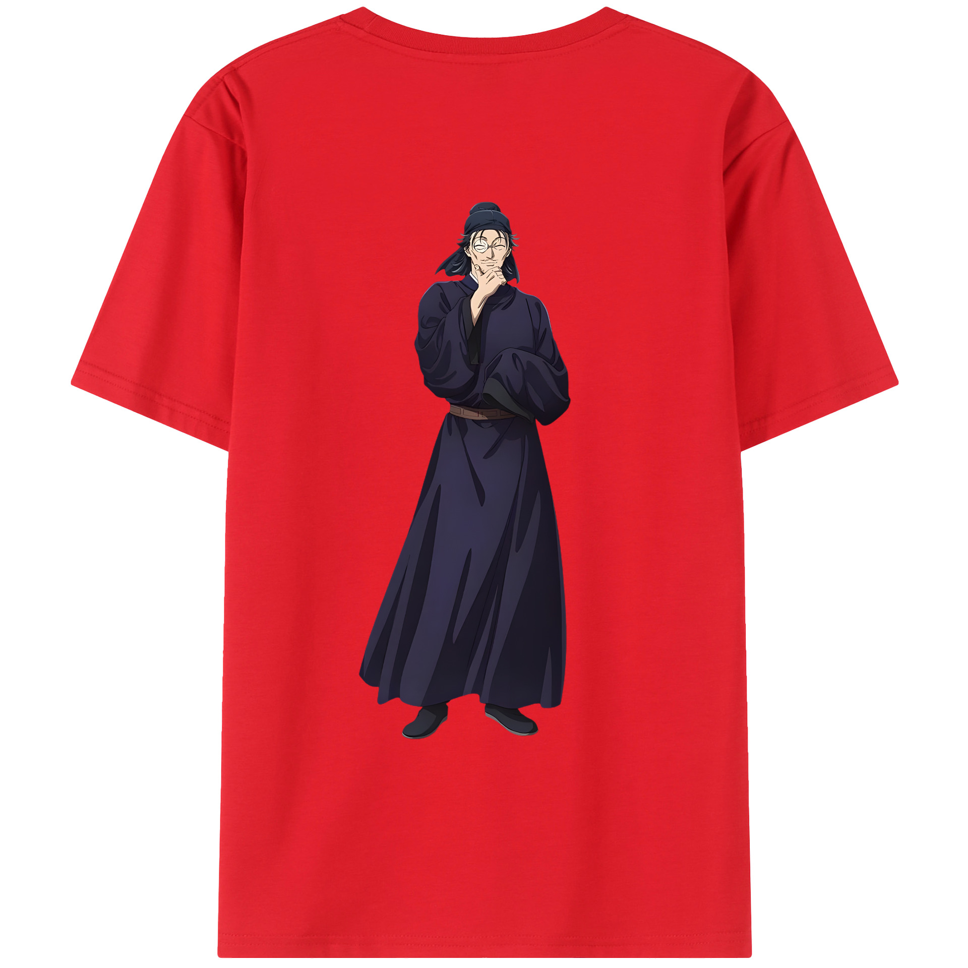 （画像用） 薬屋のひとりごと The Apothecary Diaries 綿100％ メンズ半袖Tシャツ（バックプリント） 通気性
