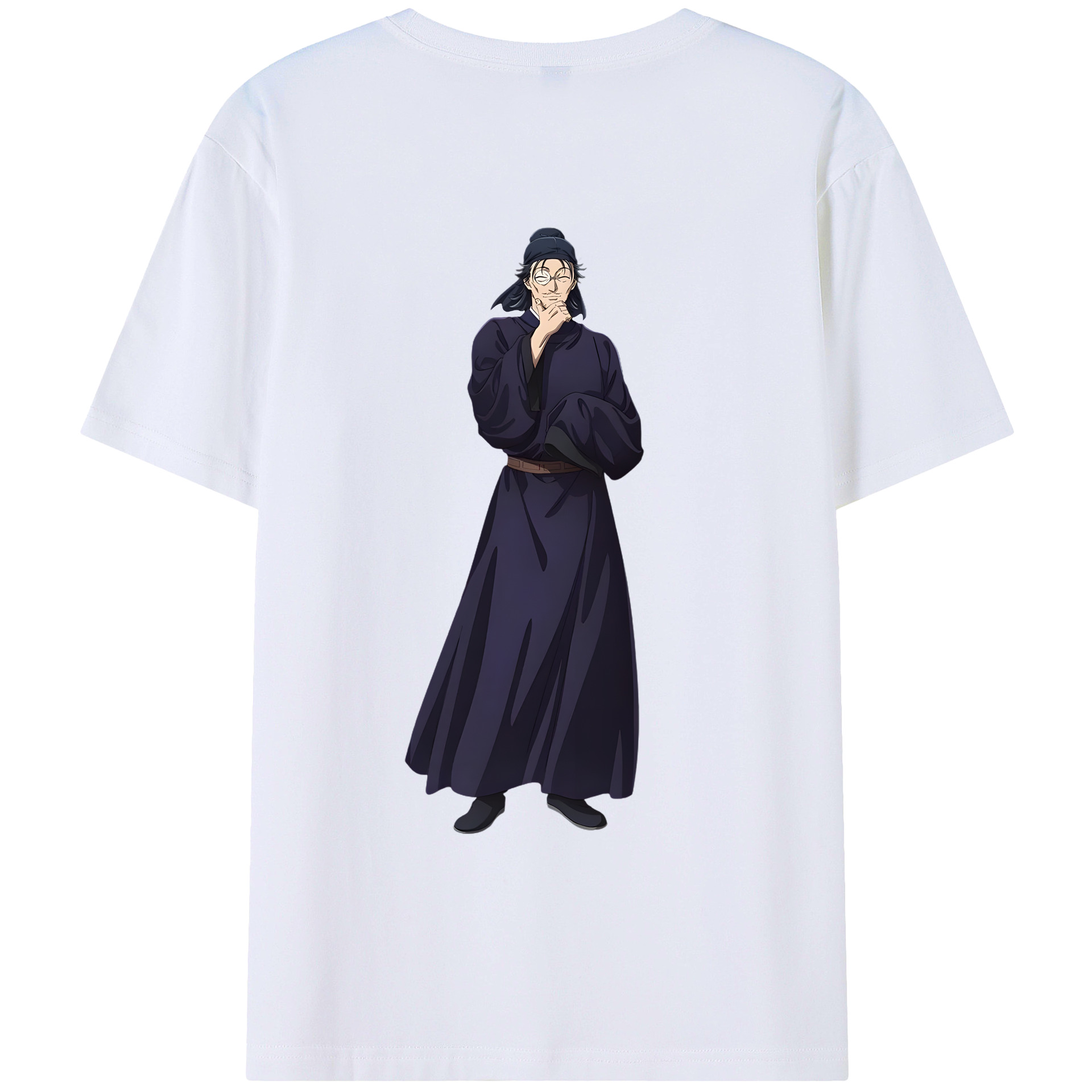 （画像用） 薬屋のひとりごと The Apothecary Diaries 綿100％ メンズ半袖Tシャツ（バックプリント） 通気性