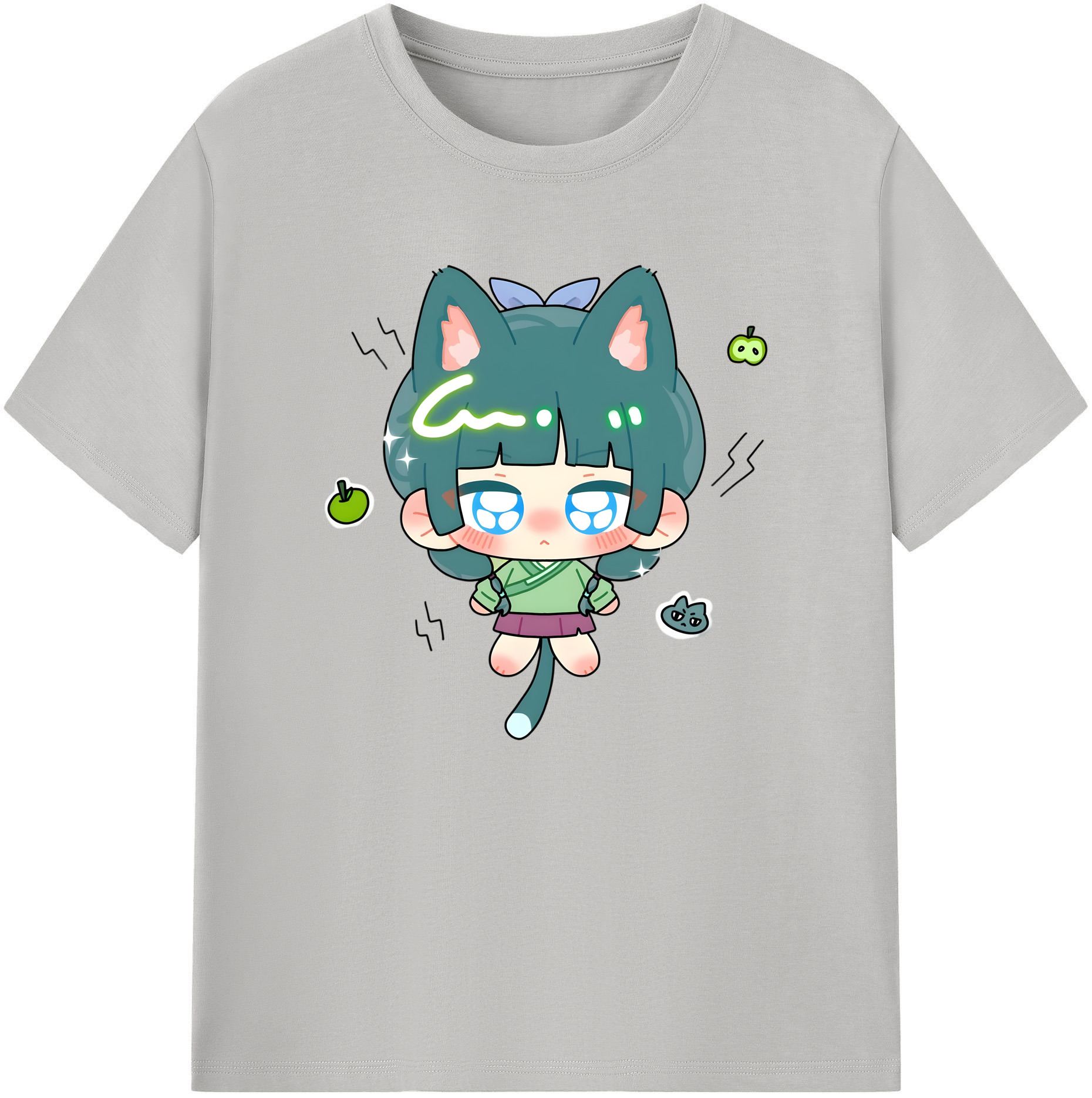 （画像用） 薬屋のひとりごと The Apothecary Diaries 綿100％ メンズ半袖Tシャツ｜肌触りやわらか＆通気性